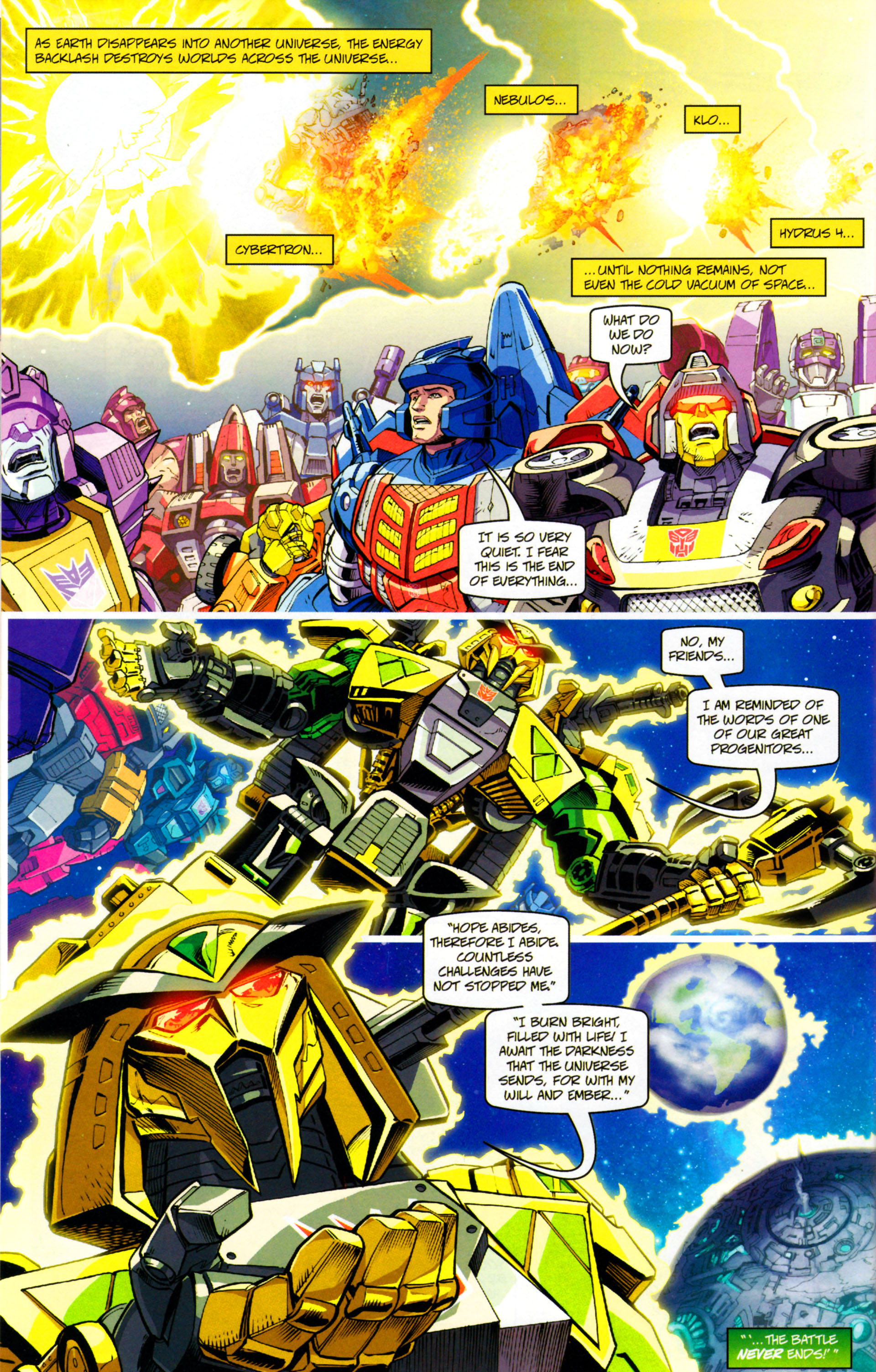 Read online Transformers: Timelines comic -  Issue #7 - 32