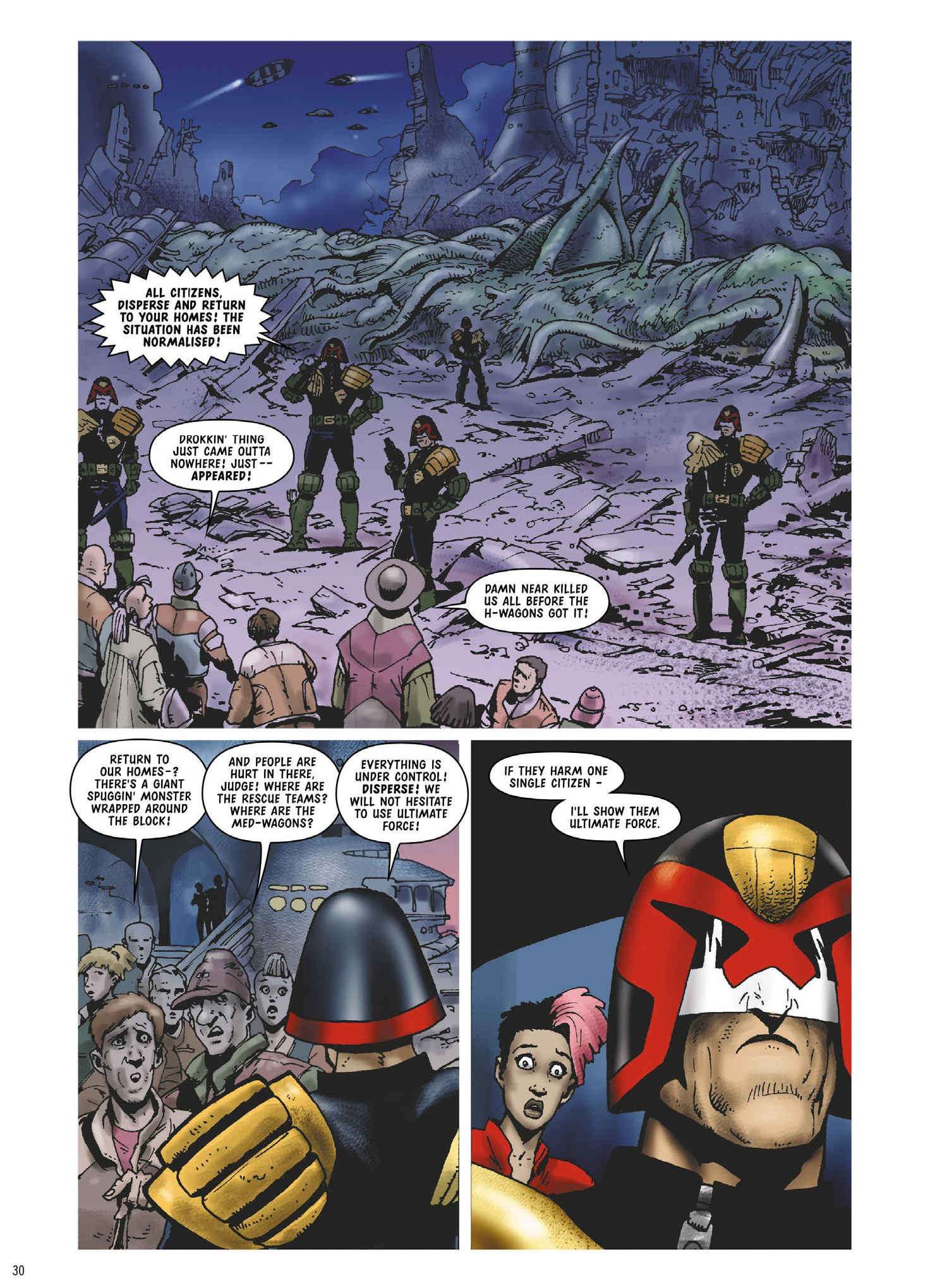 Read online Judge Dredd: The Complete Case Files comic -  Issue # TPB 34 (Part 1) - 32
