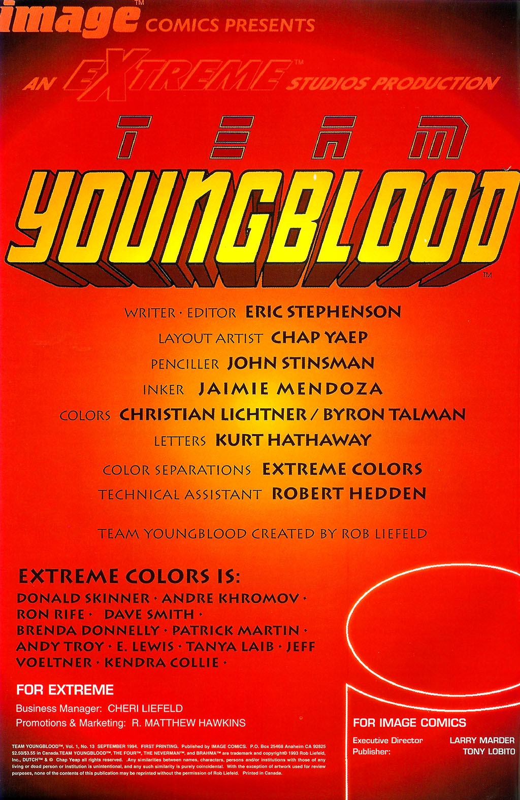 Read online Team Youngblood comic -  Issue #13 - 2