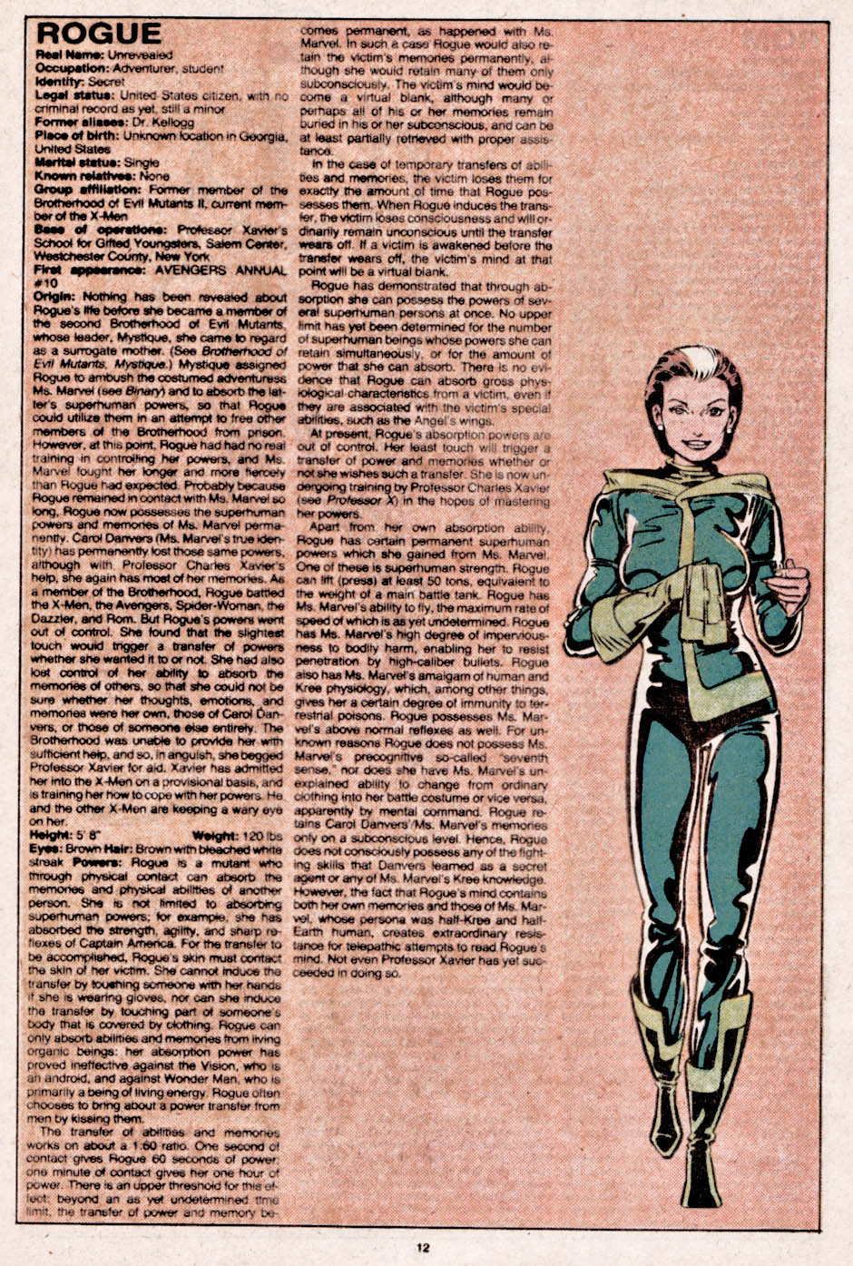 Read online The Official Handbook of the Marvel Universe comic -  Issue #9 - 13