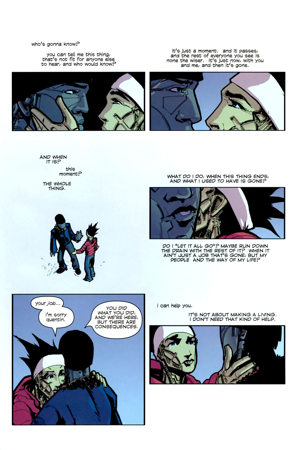 Read online NYC Mech: beta LOVE comic -  Issue #3 - 19