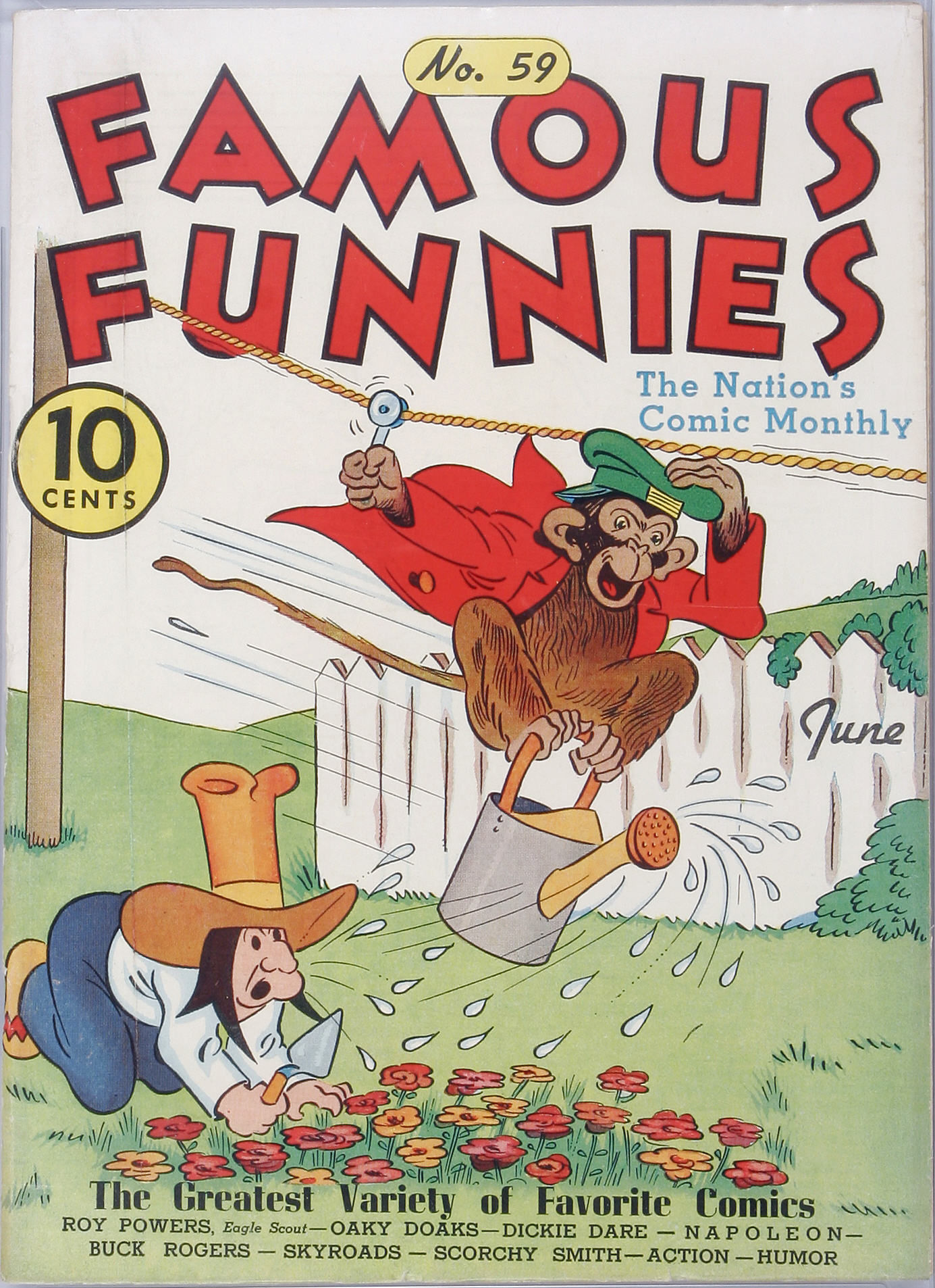 Read online Famous Funnies comic -  Issue #59 - 1