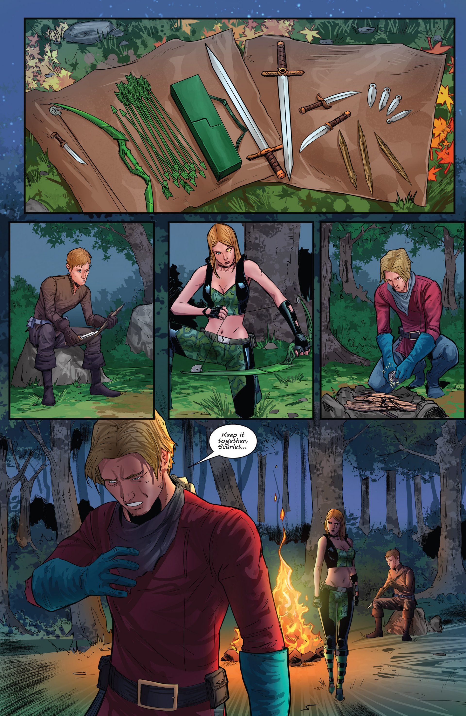 Read online Grimm Fairy Tales presents Robyn Hood: Legend comic -  Issue #3 - 24