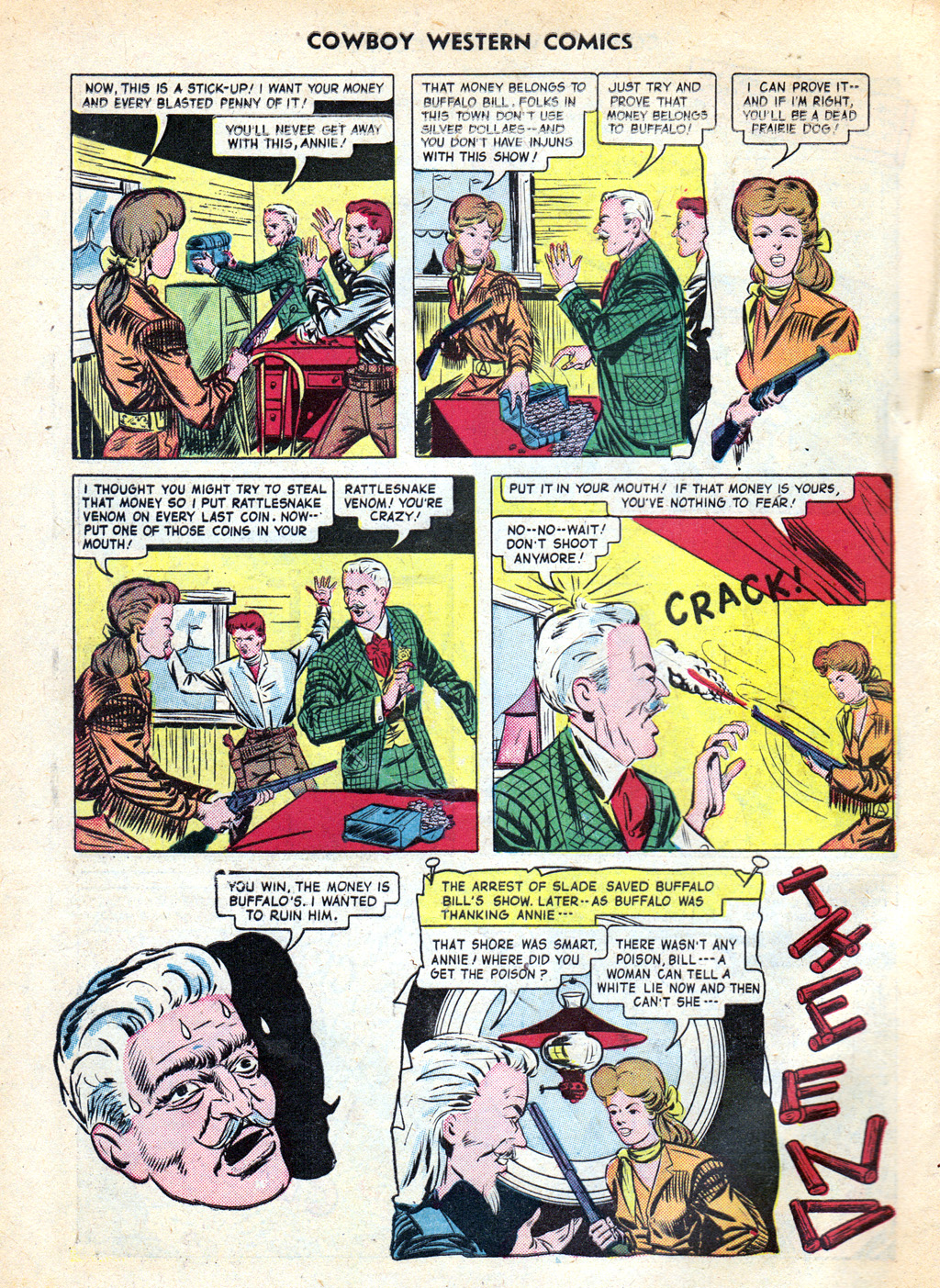 Read online Cowboy Western Comics (1948) comic -  Issue #33 - 34