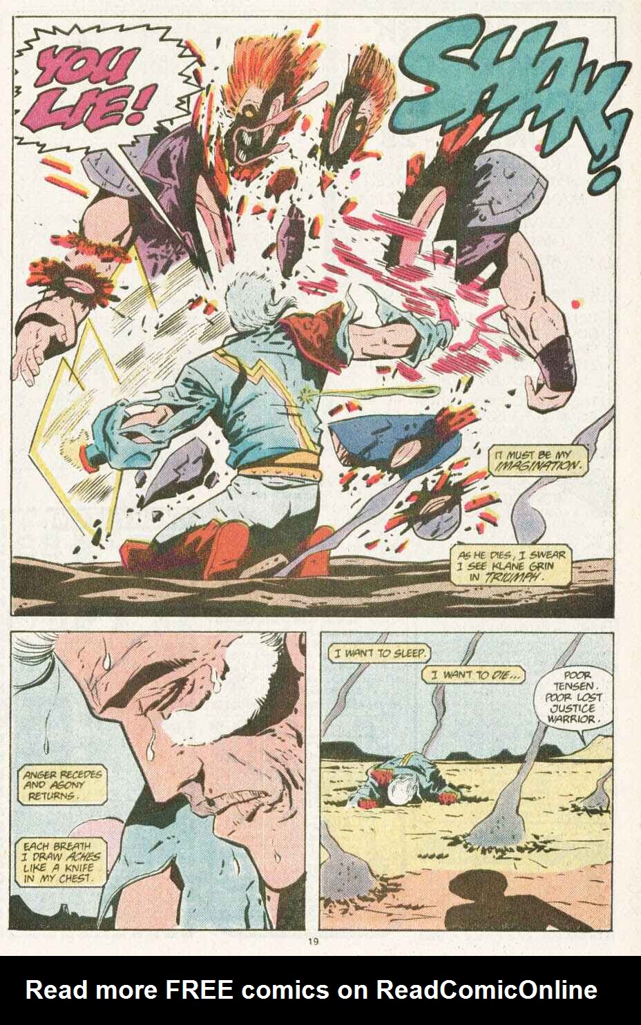 Read online Justice (1986) comic -  Issue #10 - 20