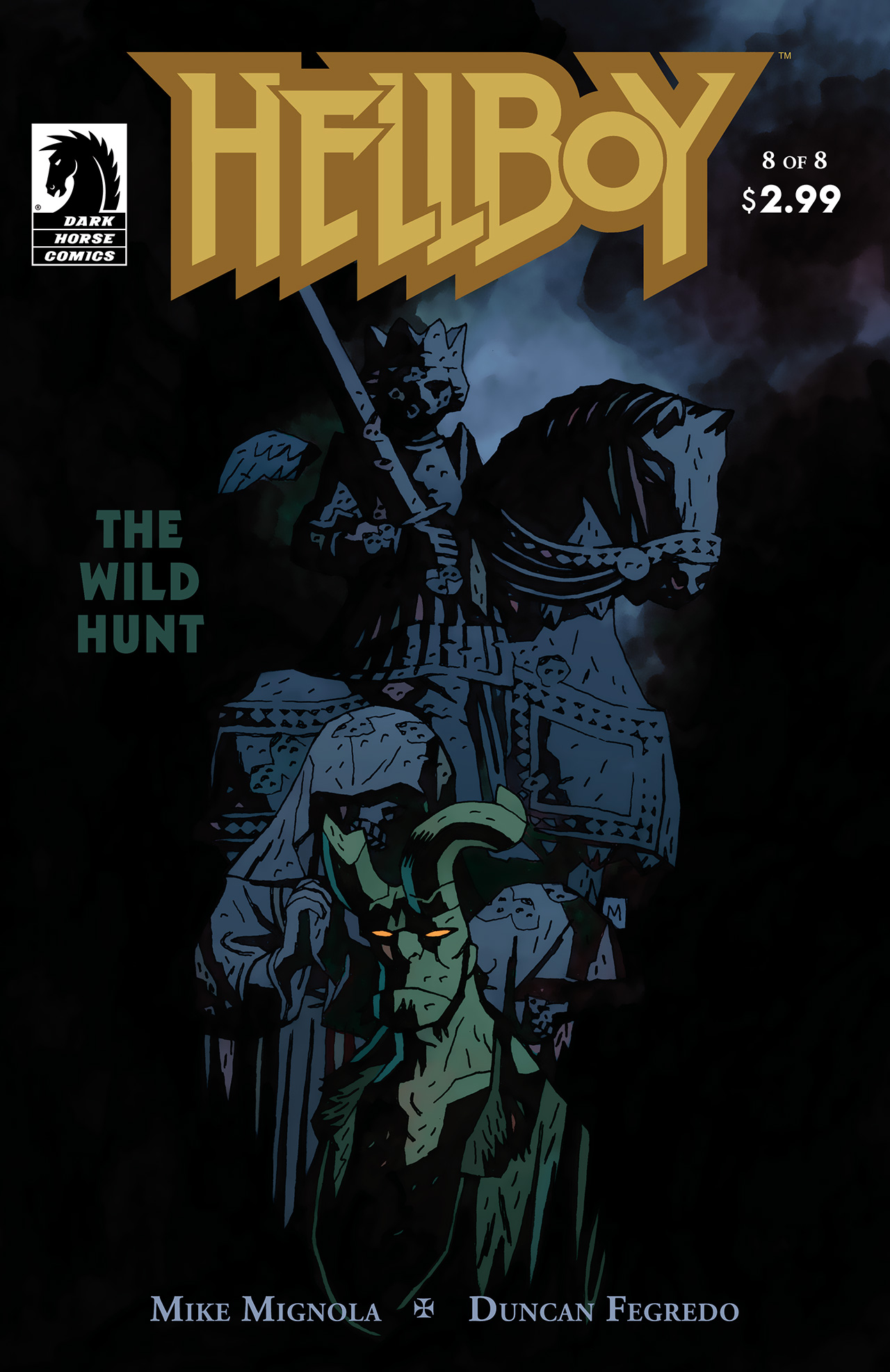 Read online Hellboy: The Wild Hunt comic -  Issue #8 - 1
