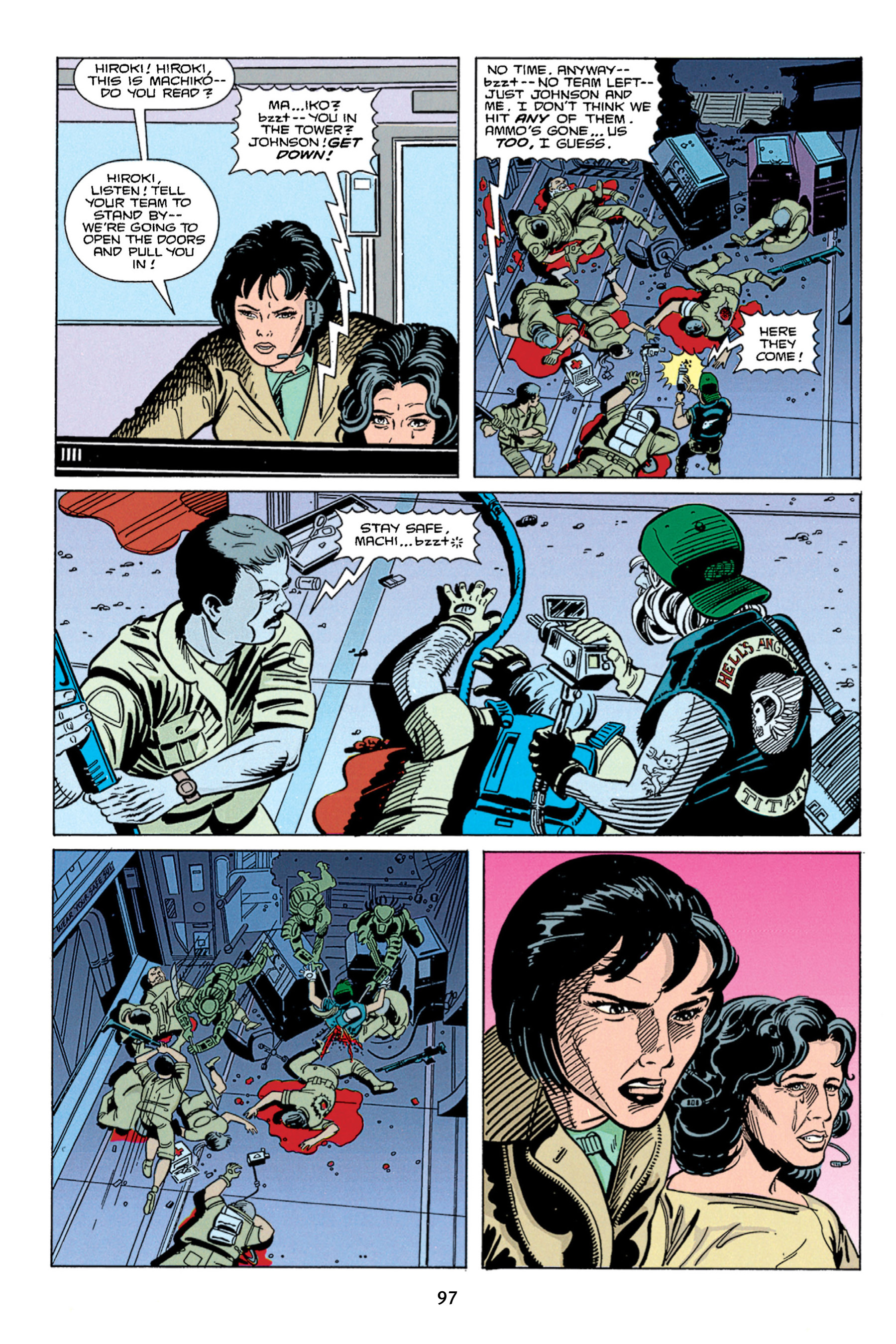 Read online Aliens vs. Predator Omnibus comic -  Issue # _TPB 1 Part 1 - 97