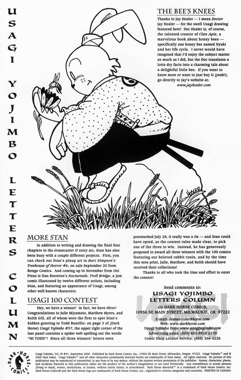 Read online Usagi Yojimbo (1996) comic -  Issue #41 - 27