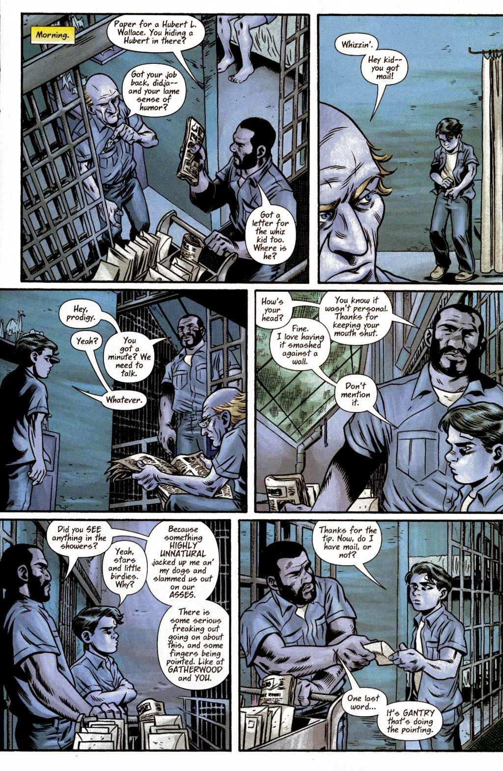 Read online Hard Time comic -  Issue #4 - 9