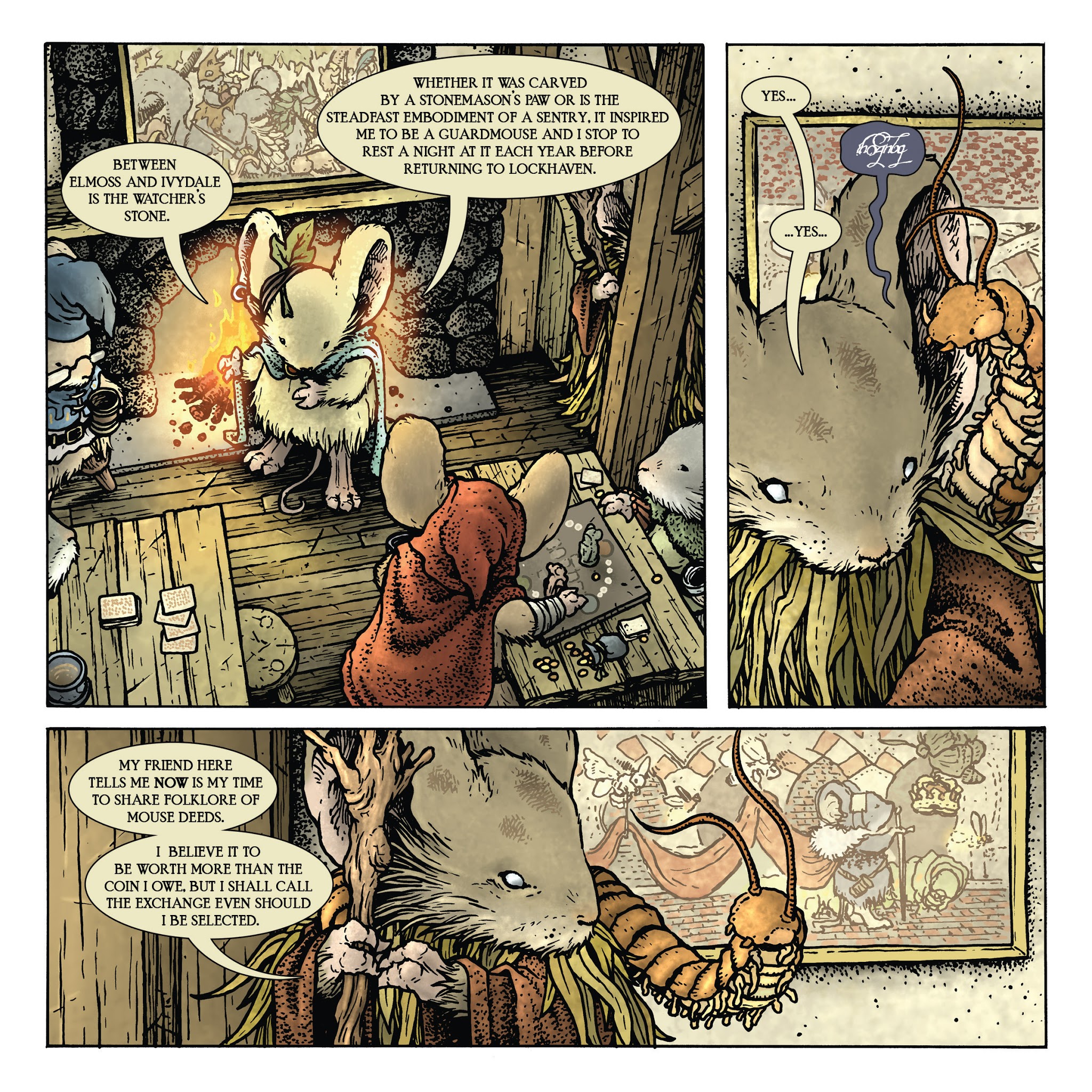 Read online Mouse Guard: Legends of the Guard Volume Three comic -  Issue # TPB - 99