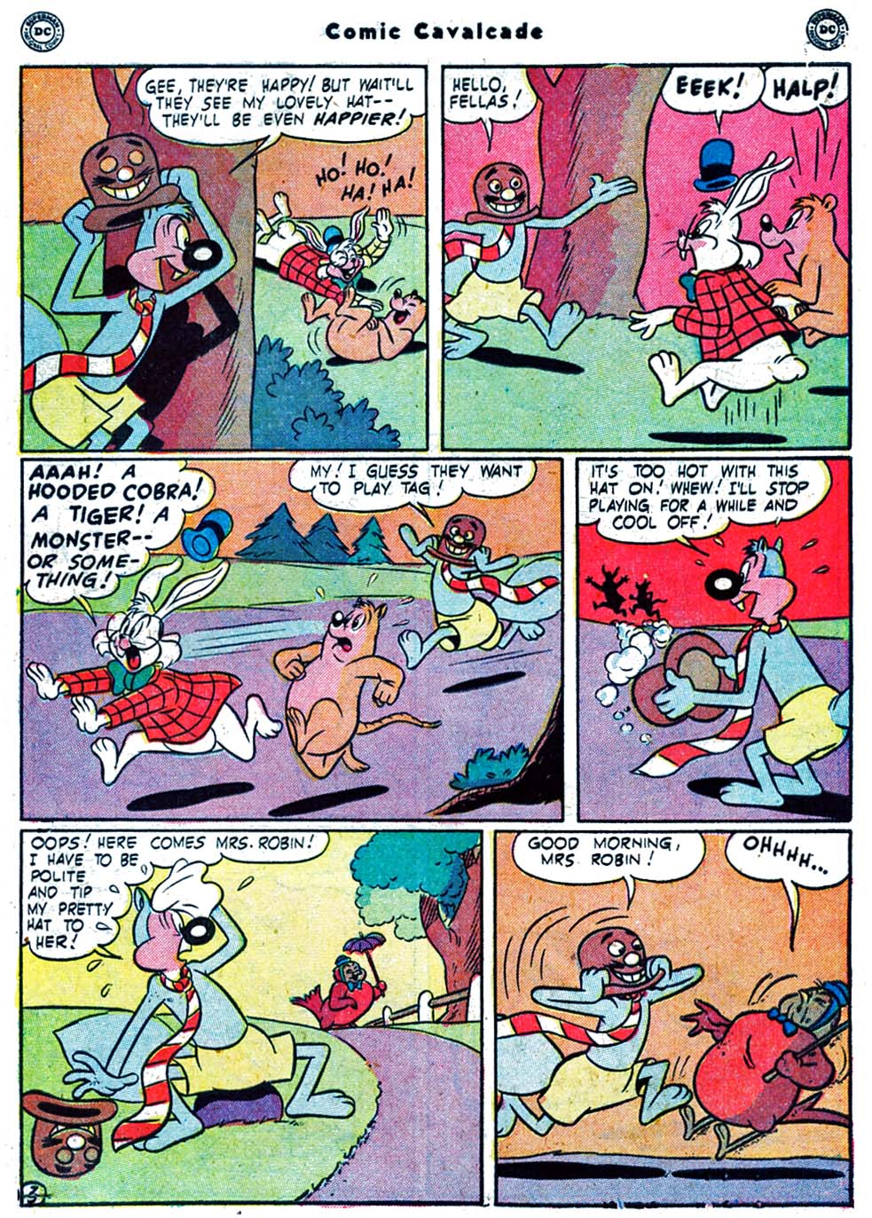 Read online Comic Cavalcade comic -  Issue #39 - 69