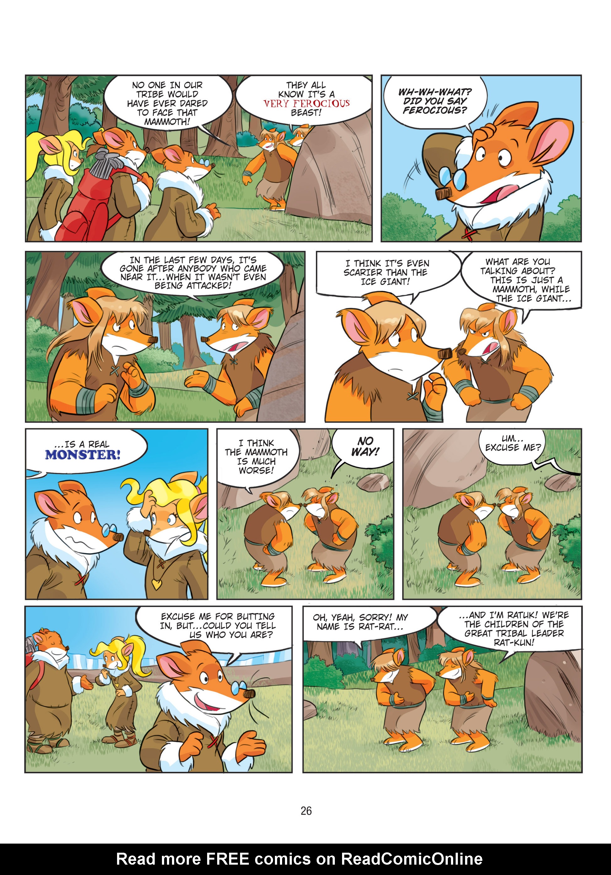 Read online Geronimo Stilton comic -  Issue # TPB 5 - 26
