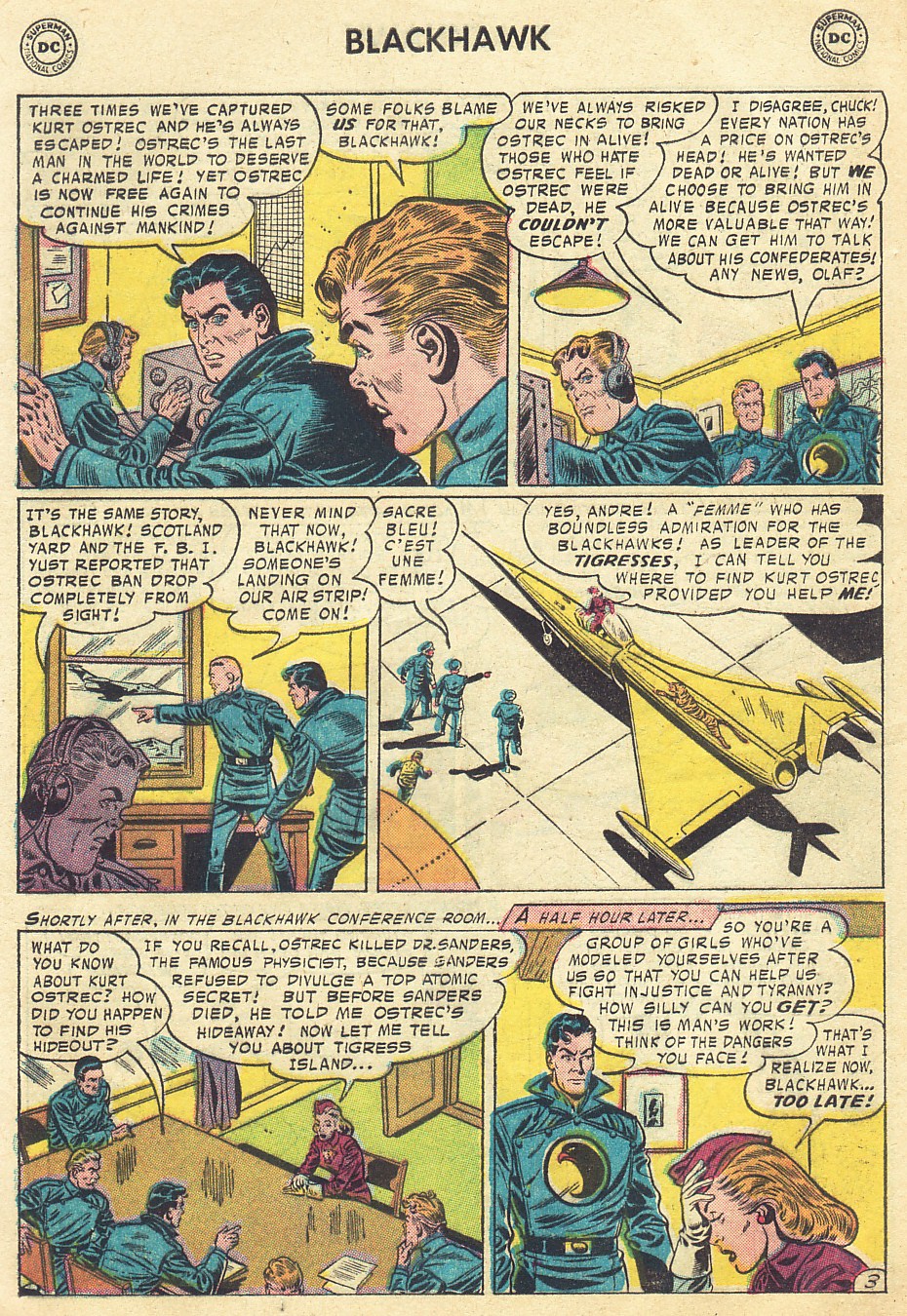 Blackhawk (1957) Issue #110 #3 - English 5