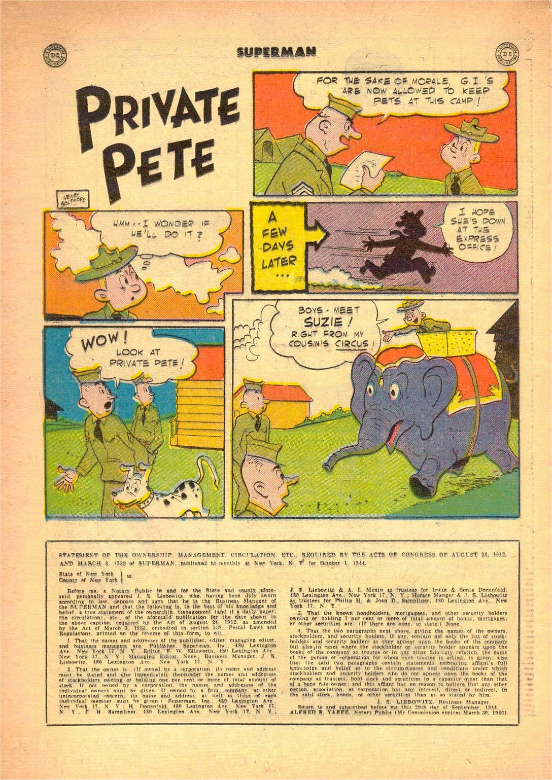 Read online Superman (1939) comic -  Issue #33 - 17