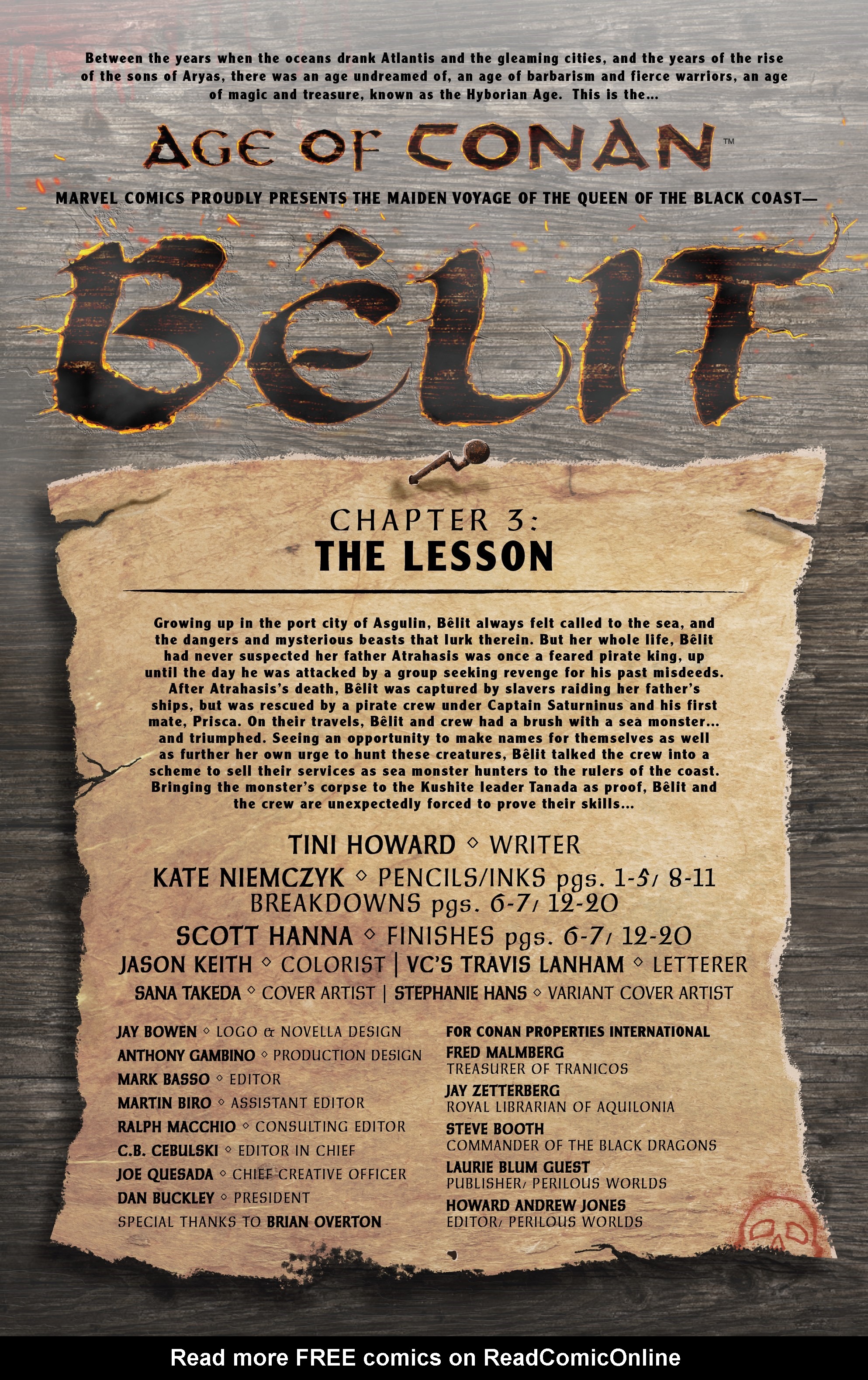 Read online Age of Conan: Belit, Queen of the Black Coast comic -  Issue #3 - 2