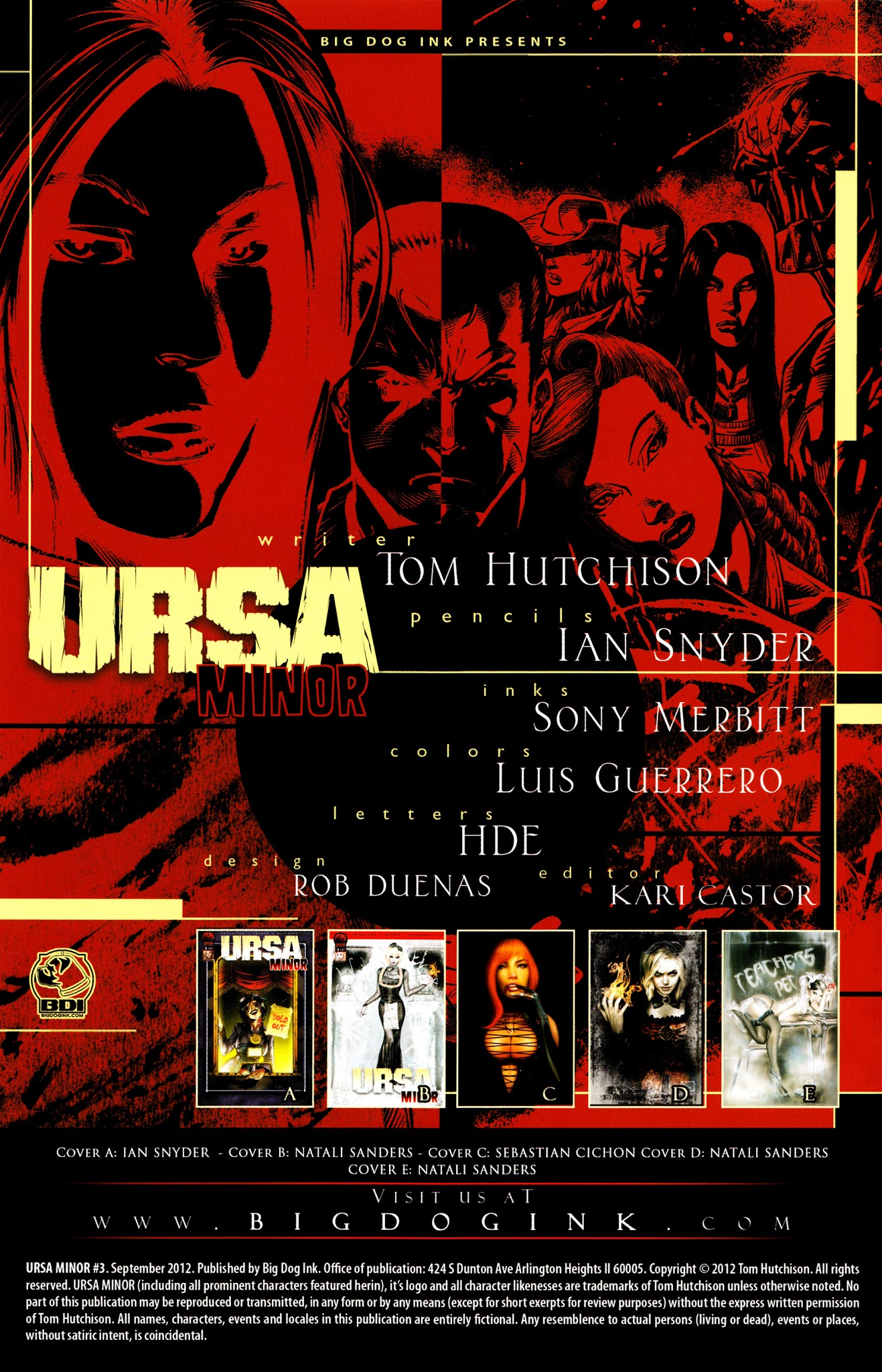 Read online Ursa Minor comic -  Issue #3 - 2