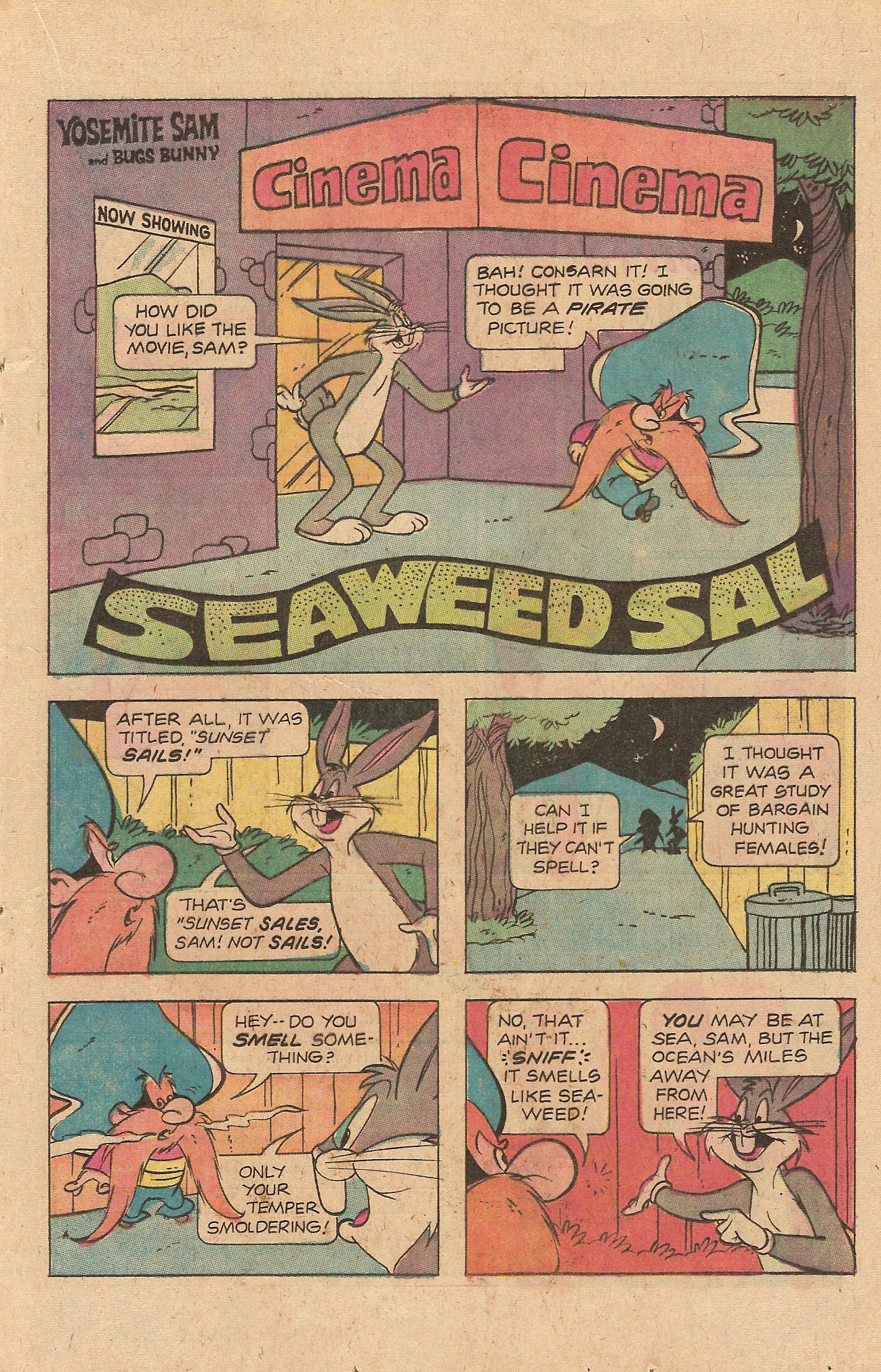 Read online Yosemite Sam and Bugs Bunny comic -  Issue #28 - 17