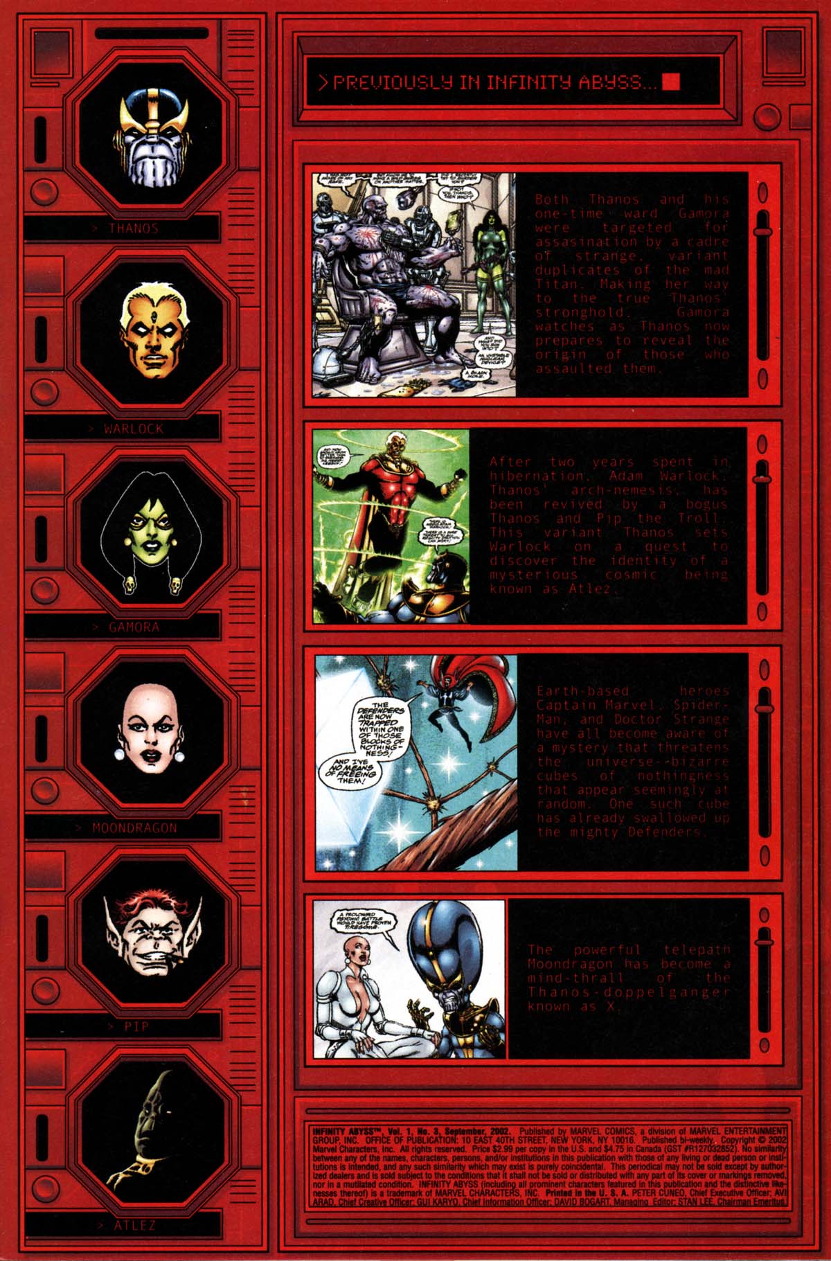 Read online Infinity Abyss comic -  Issue #3 - 2