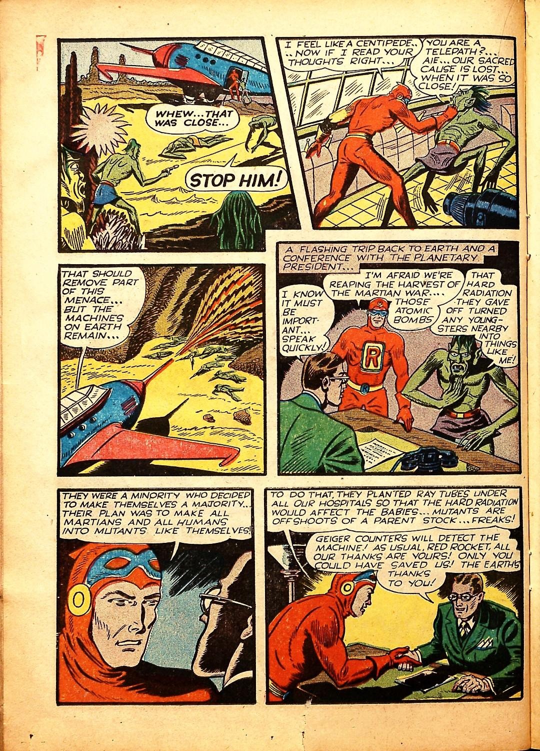 Read online Captain Flight Comics comic -  Issue #11 - 20