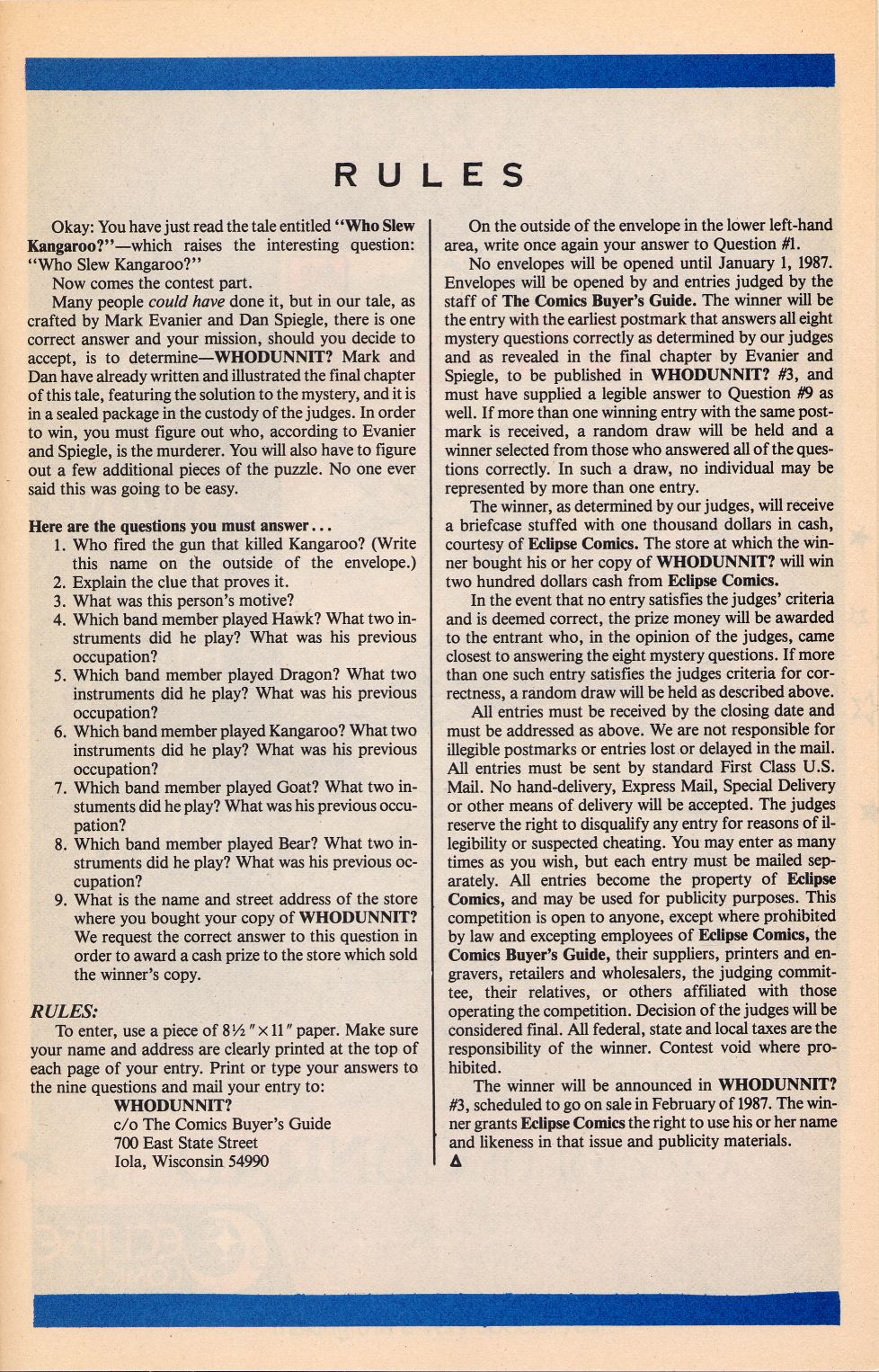 Read online Whodunnit? comic -  Issue #2 - 21