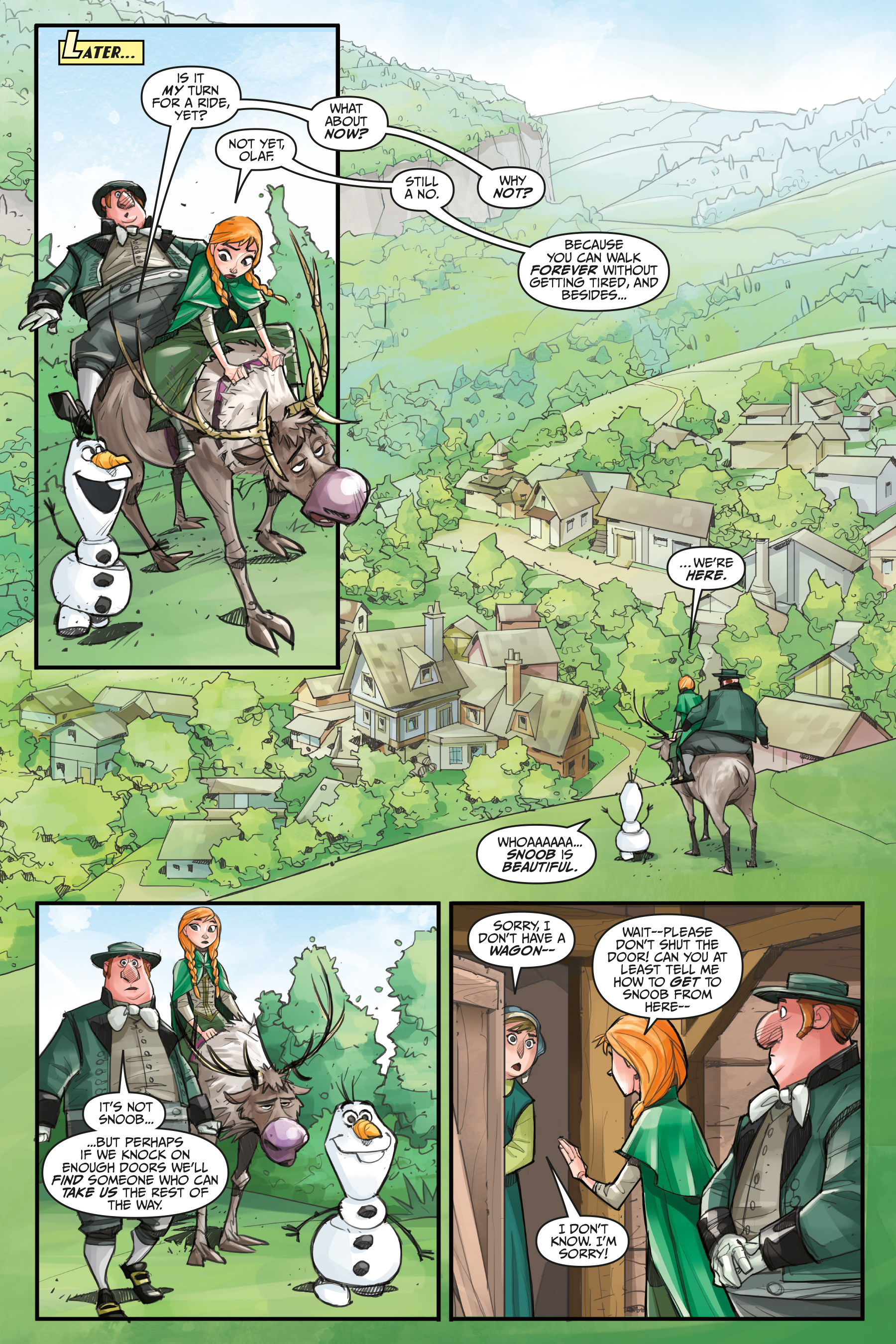 Read online Disney Frozen: Reunion Road comic -  Issue # _TPB - 32