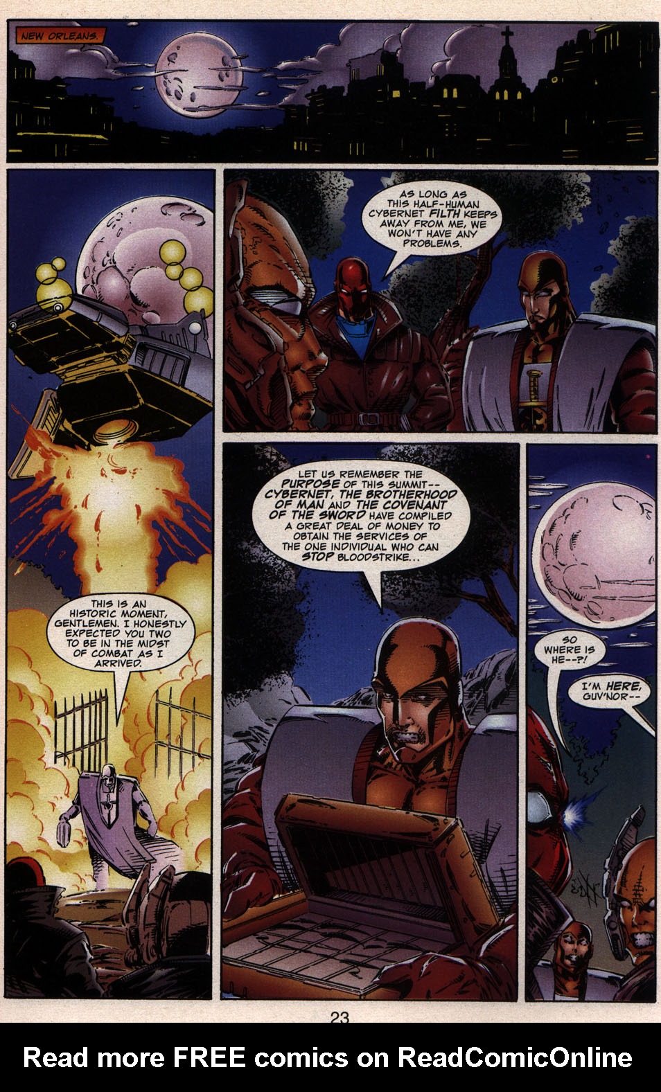 Read online Bloodstrike (1993) comic -  Issue #13 - 30