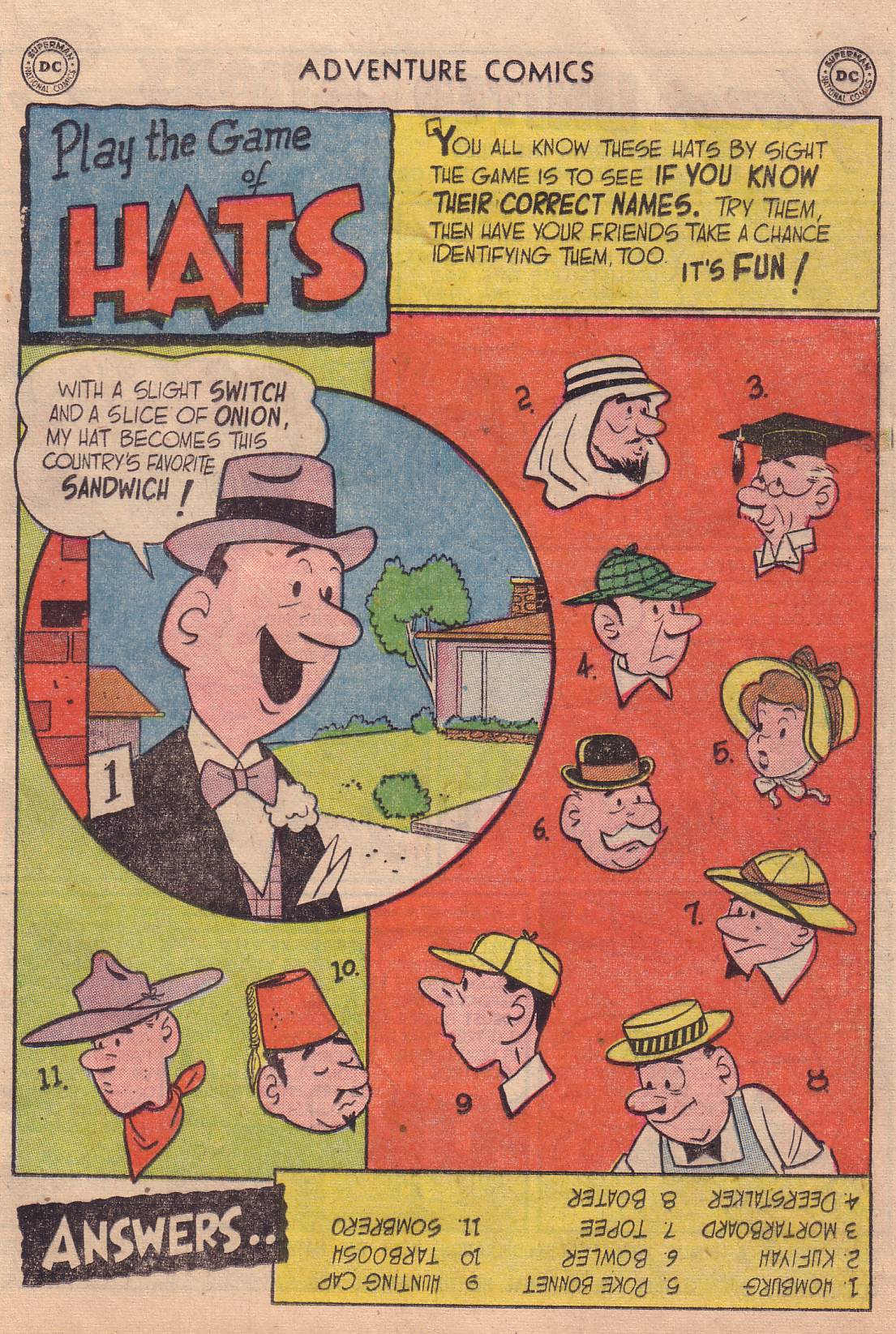 Read online Adventure Comics (1938) comic -  Issue #210 - 21