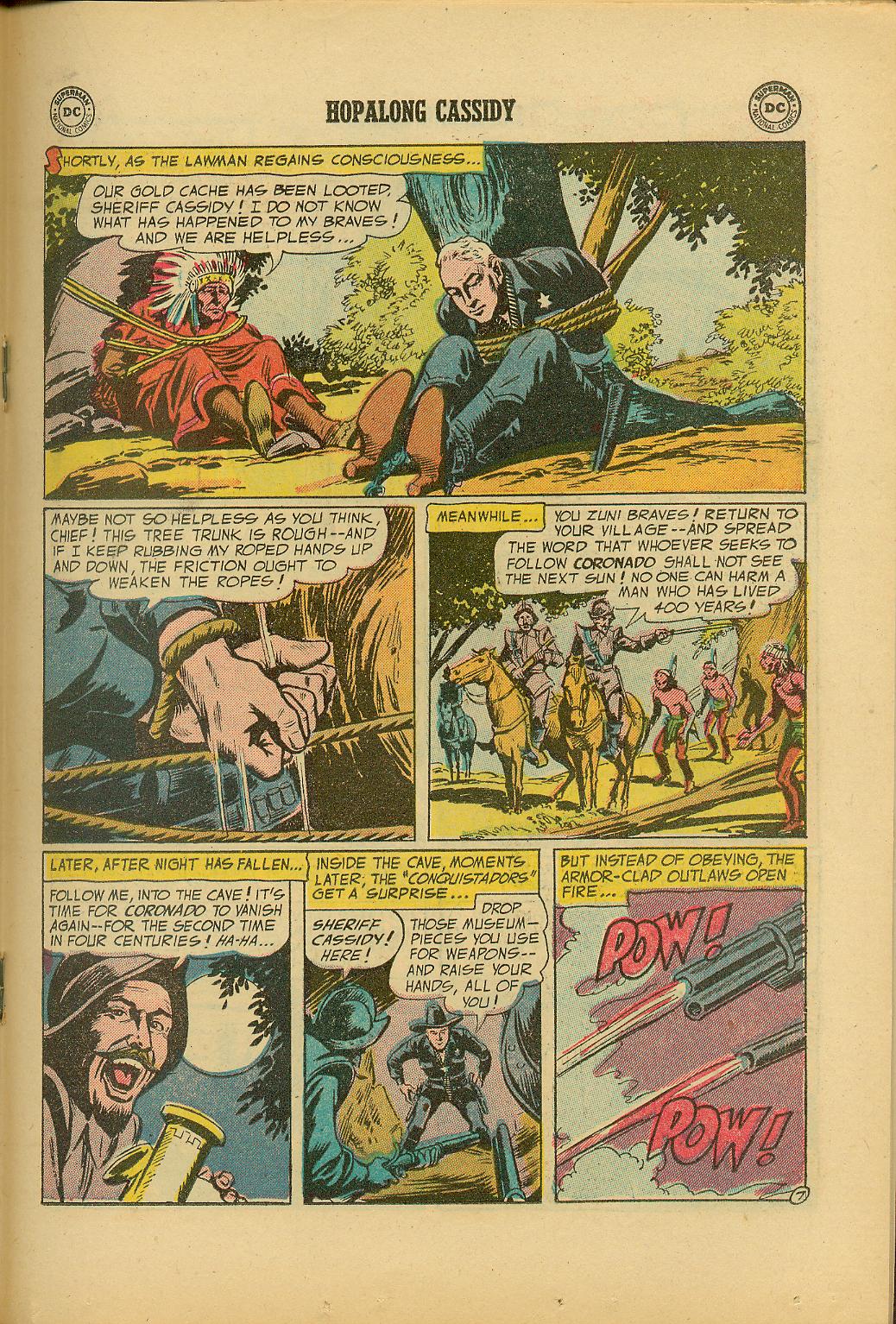 Read online Hopalong Cassidy comic -  Issue #100 - 19