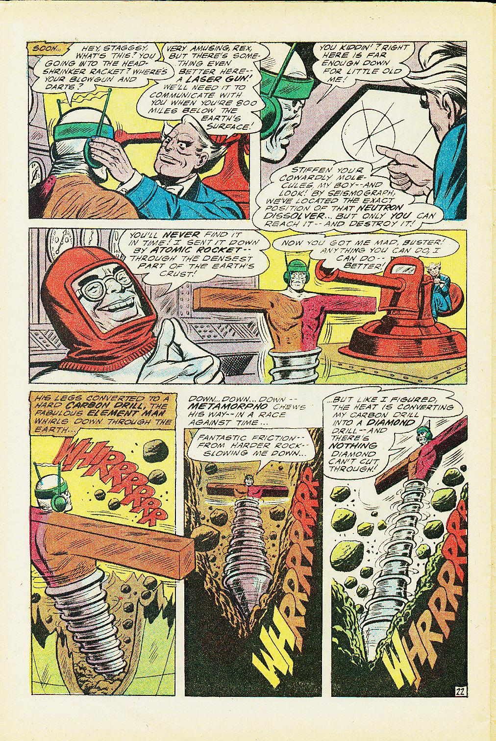 Read online Metamorpho comic -  Issue #7 - 28