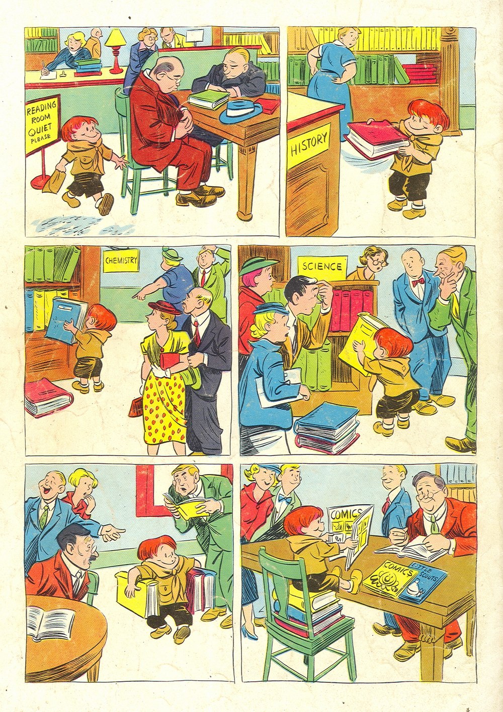 Read online Four Color Comics comic -  Issue #462 - 36