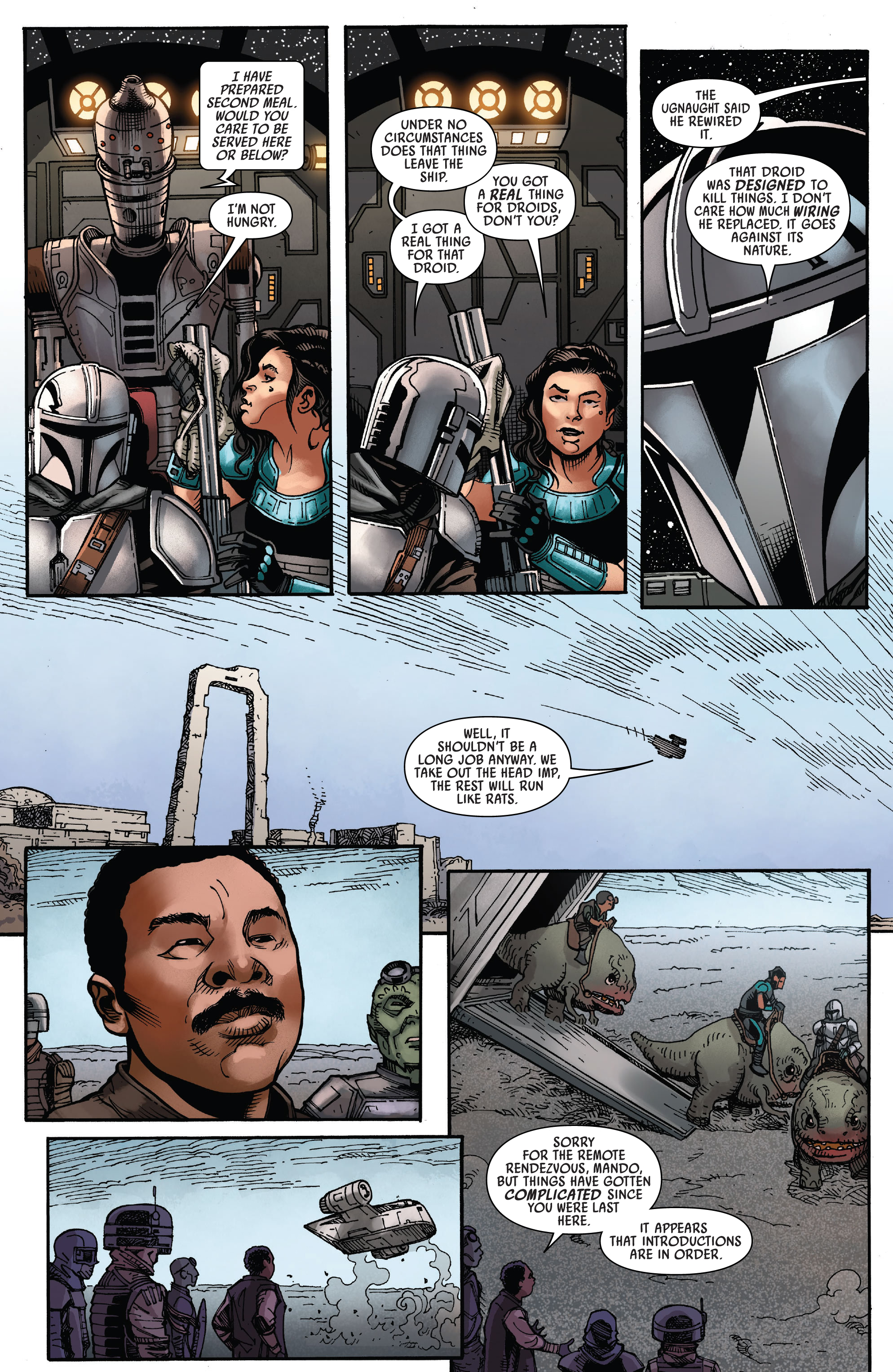 Read online Star Wars: The Mandalorian comic -  Issue #7 - 15