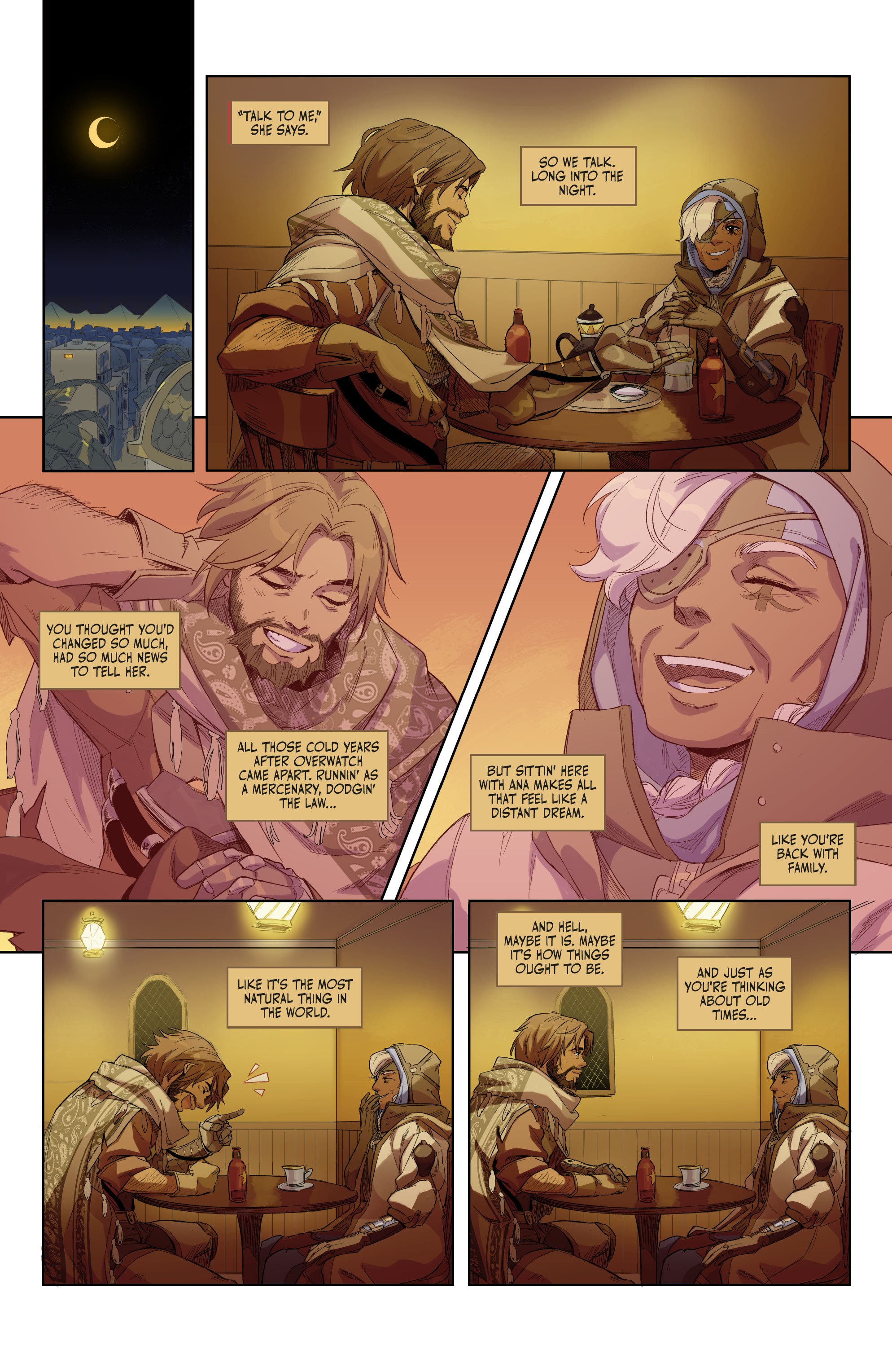 Read online Overwatch: New Blood comic -  Issue #1 - 8