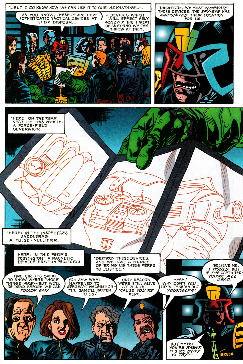 Read online Judge Dredd (1994) comic -  Issue #5 - 15