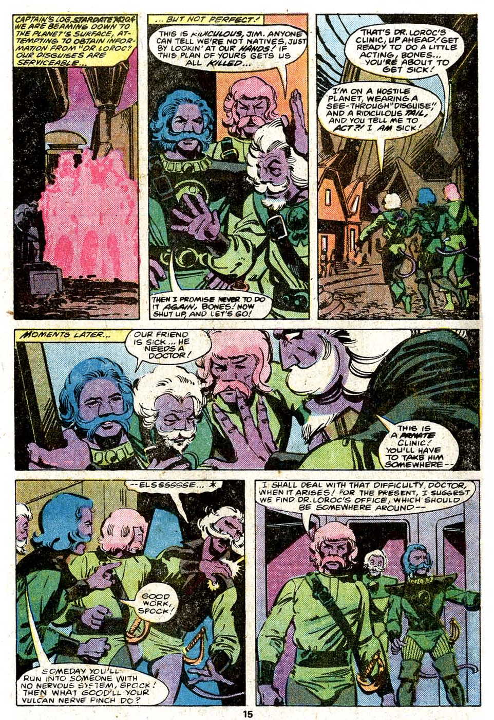 Read online Star Trek (1980) comic -  Issue #6 - 17