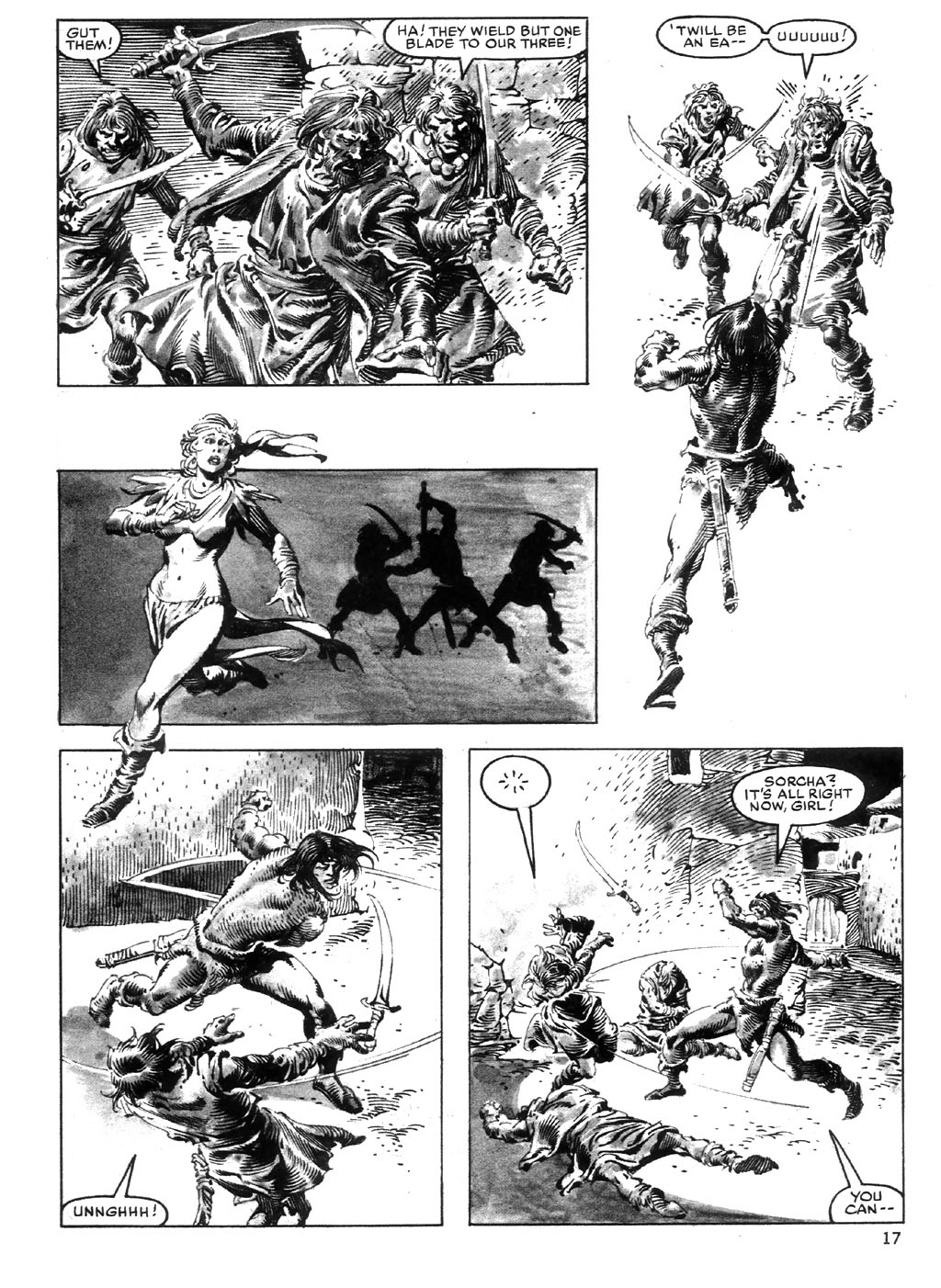 Read online The Savage Sword Of Conan comic -  Issue #98 - 17