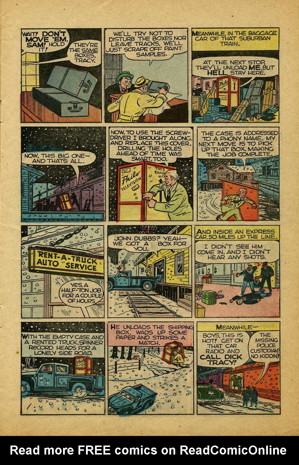 Read online Dick Tracy comic -  Issue #78 - 13