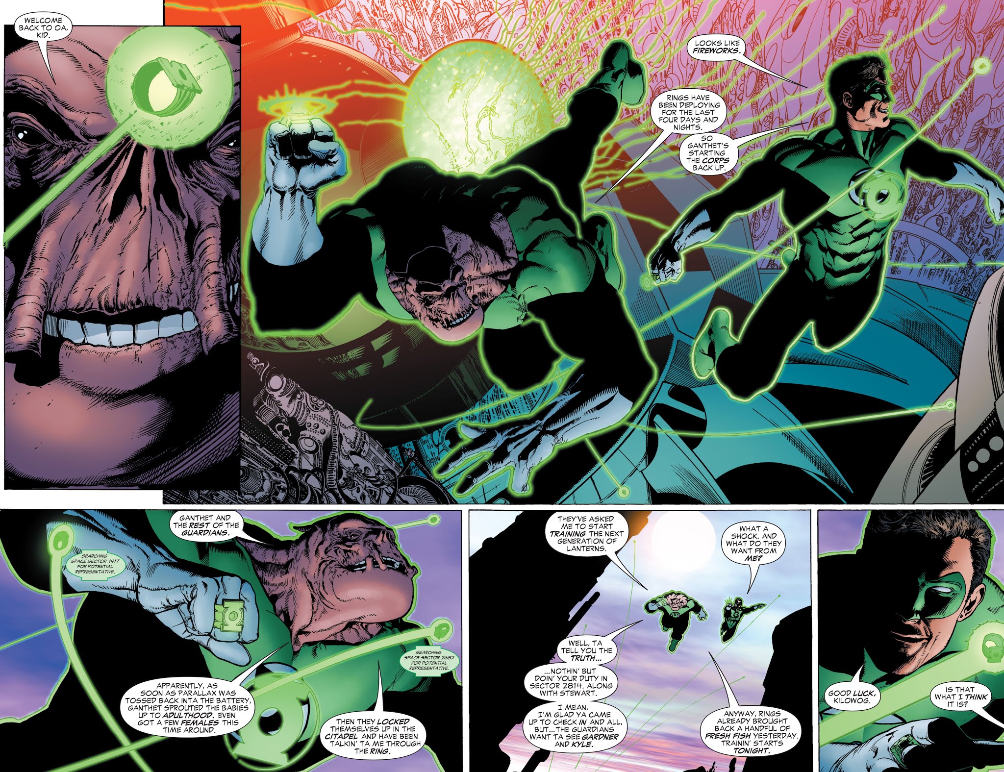 Read online Green Lantern (2005) comic -  Issue # _TPB 1 (Part 1) - 99