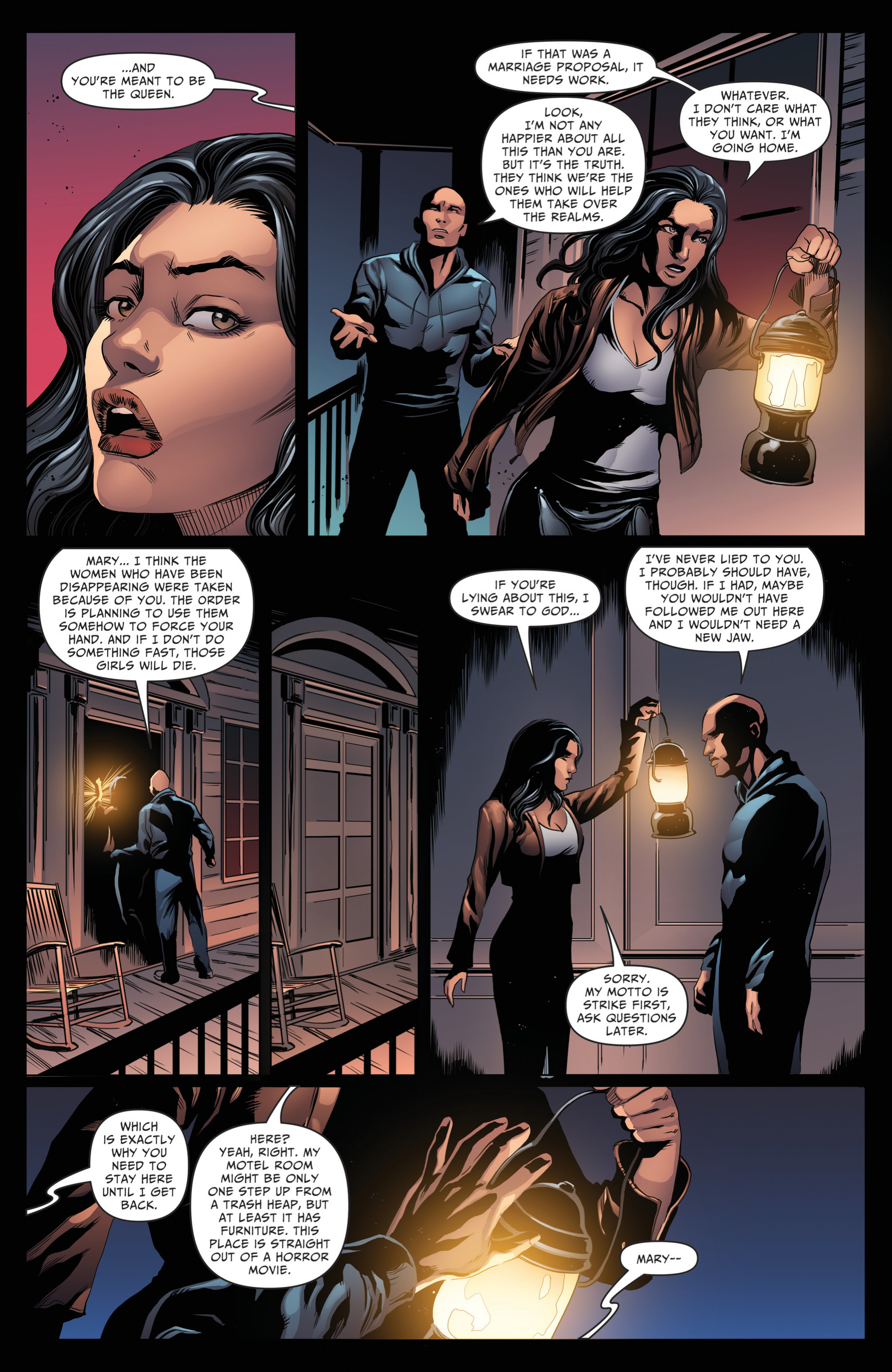 Read online Grimm Fairy Tales: Day of the Dead comic -  Issue #4 - 10