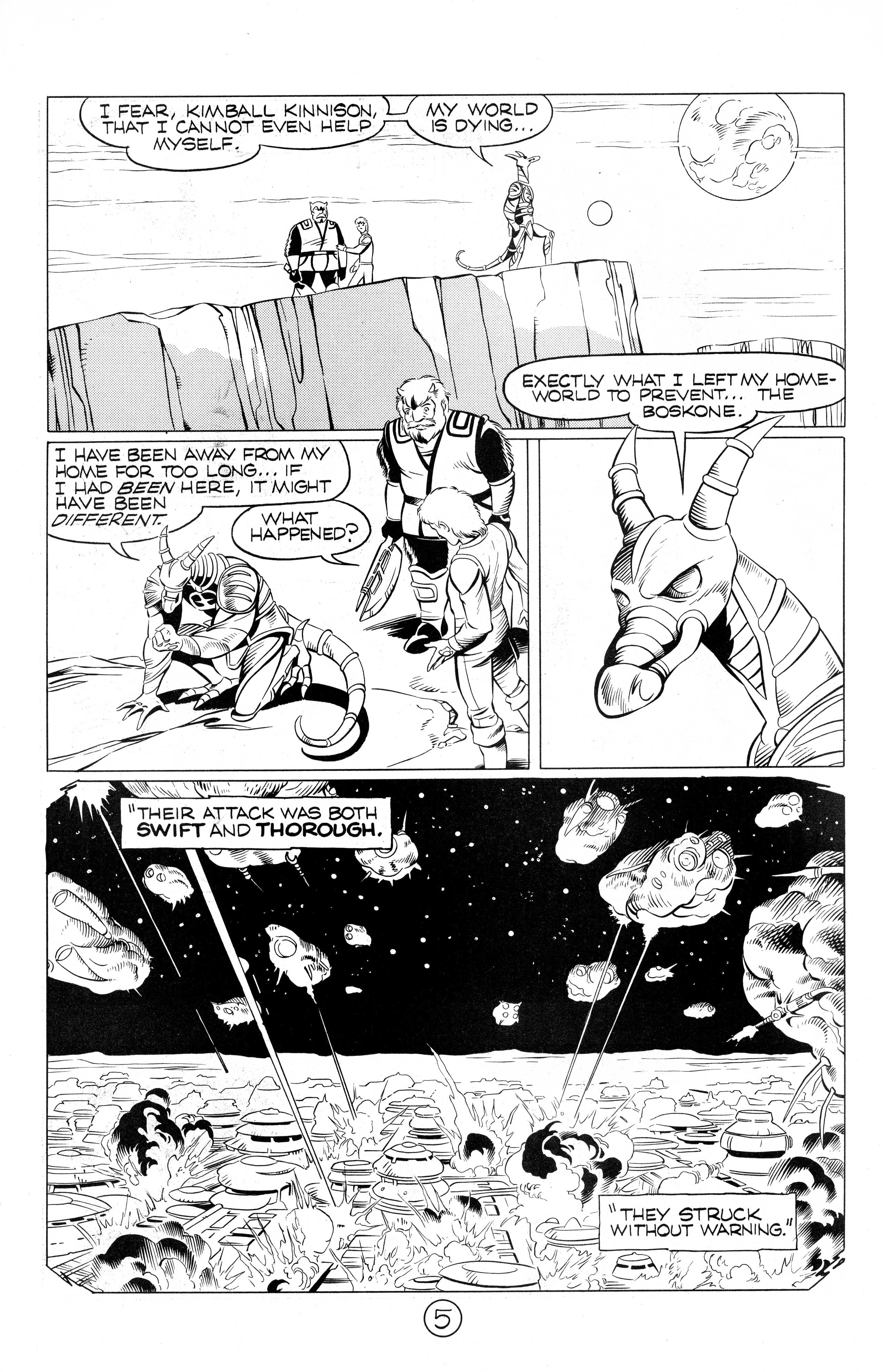 Read online Lensman: War of the Galaxies comic -  Issue #5 - 7