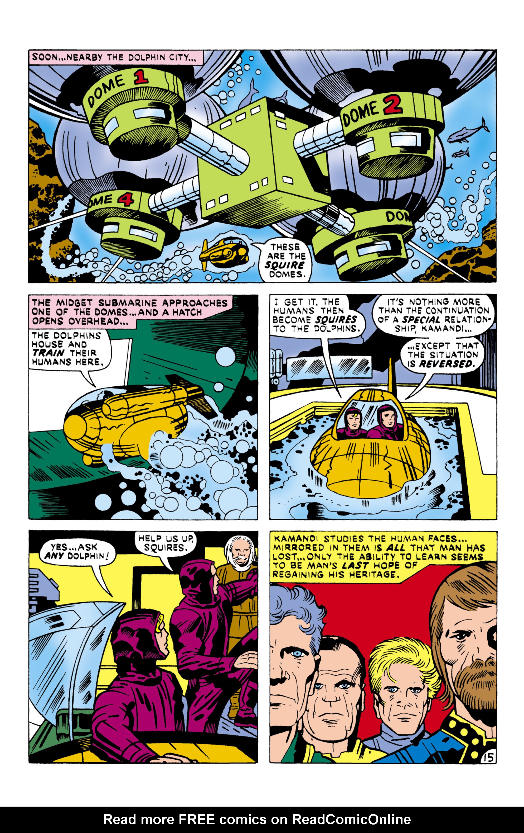 Read online Kamandi, The Last Boy On Earth comic -  Issue #22 - 16