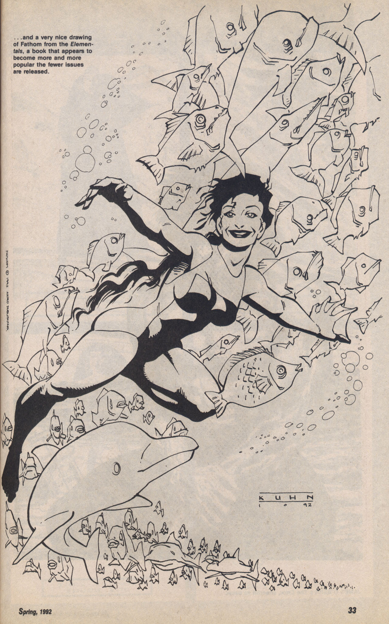 Read online Amazing Heroes Swimsuit Special comic -  Issue # TPB 3 - 32