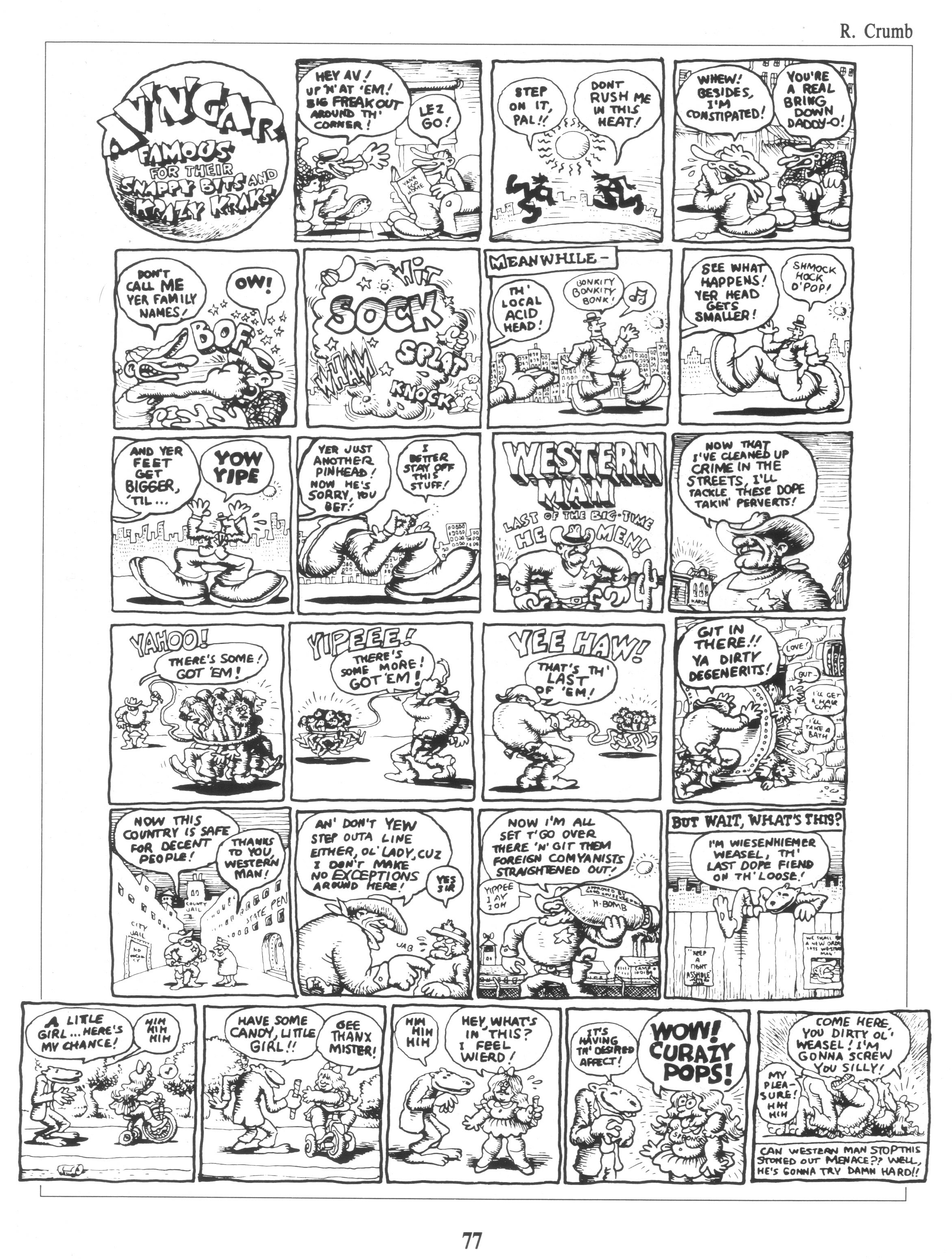 Read online The Complete Crumb Comics comic -  Issue # TPB 4 - 92