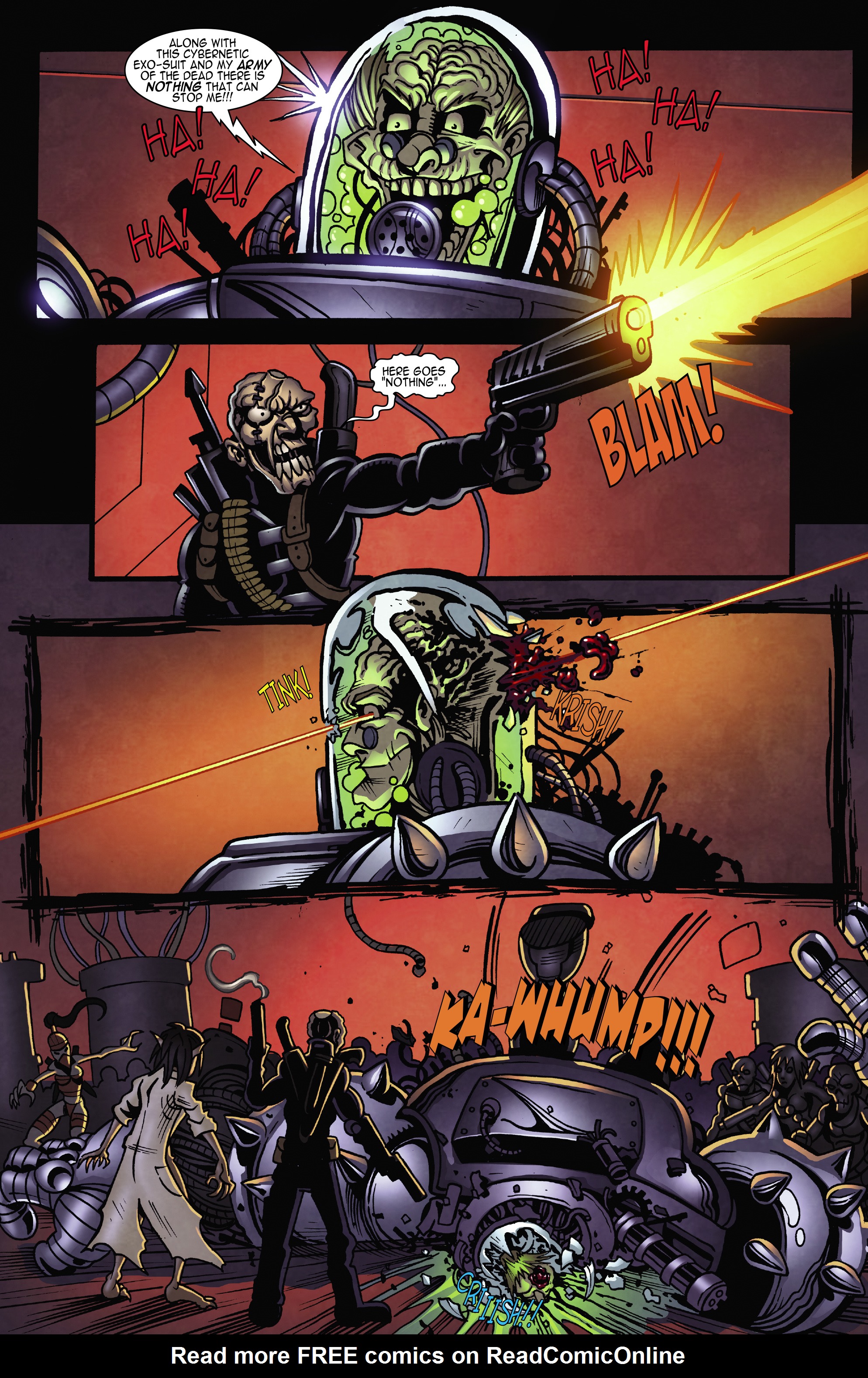 Read online The Living Corpse: Exhumed comic -  Issue #6 - 16