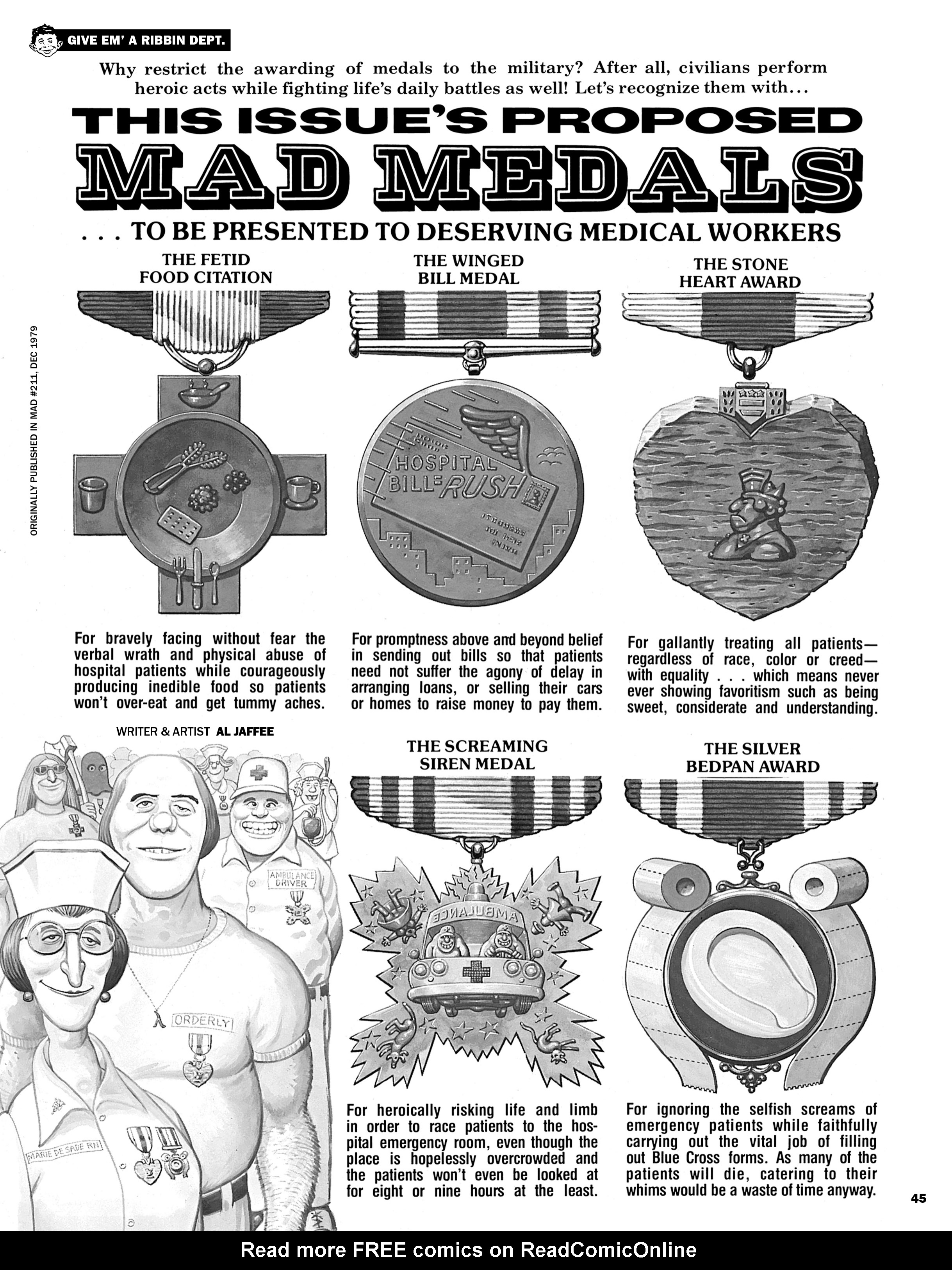 Read online MAD Magazine comic -  Issue #31 - 32