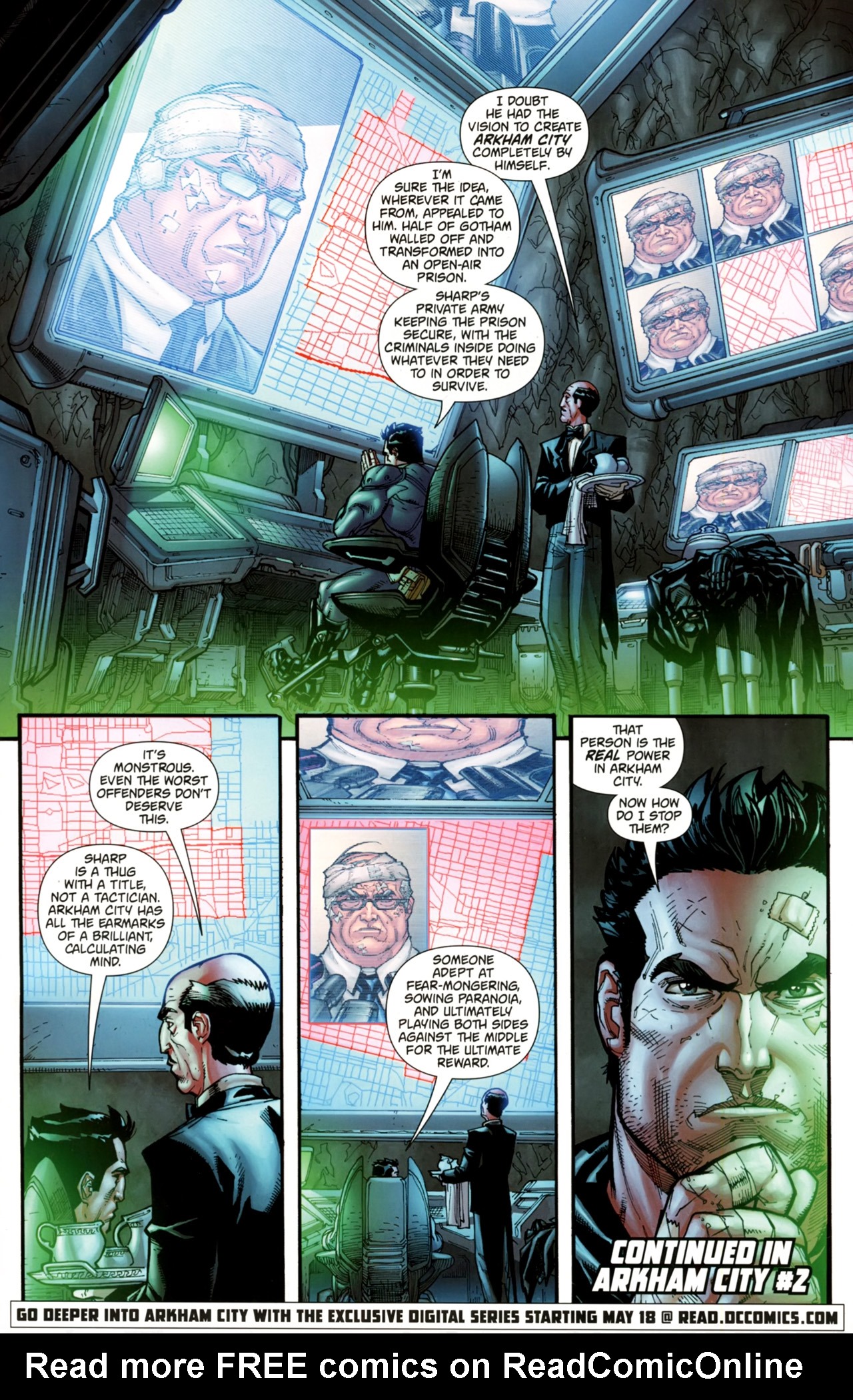 Read online Batman: Arkham City comic -  Issue #1 - 22