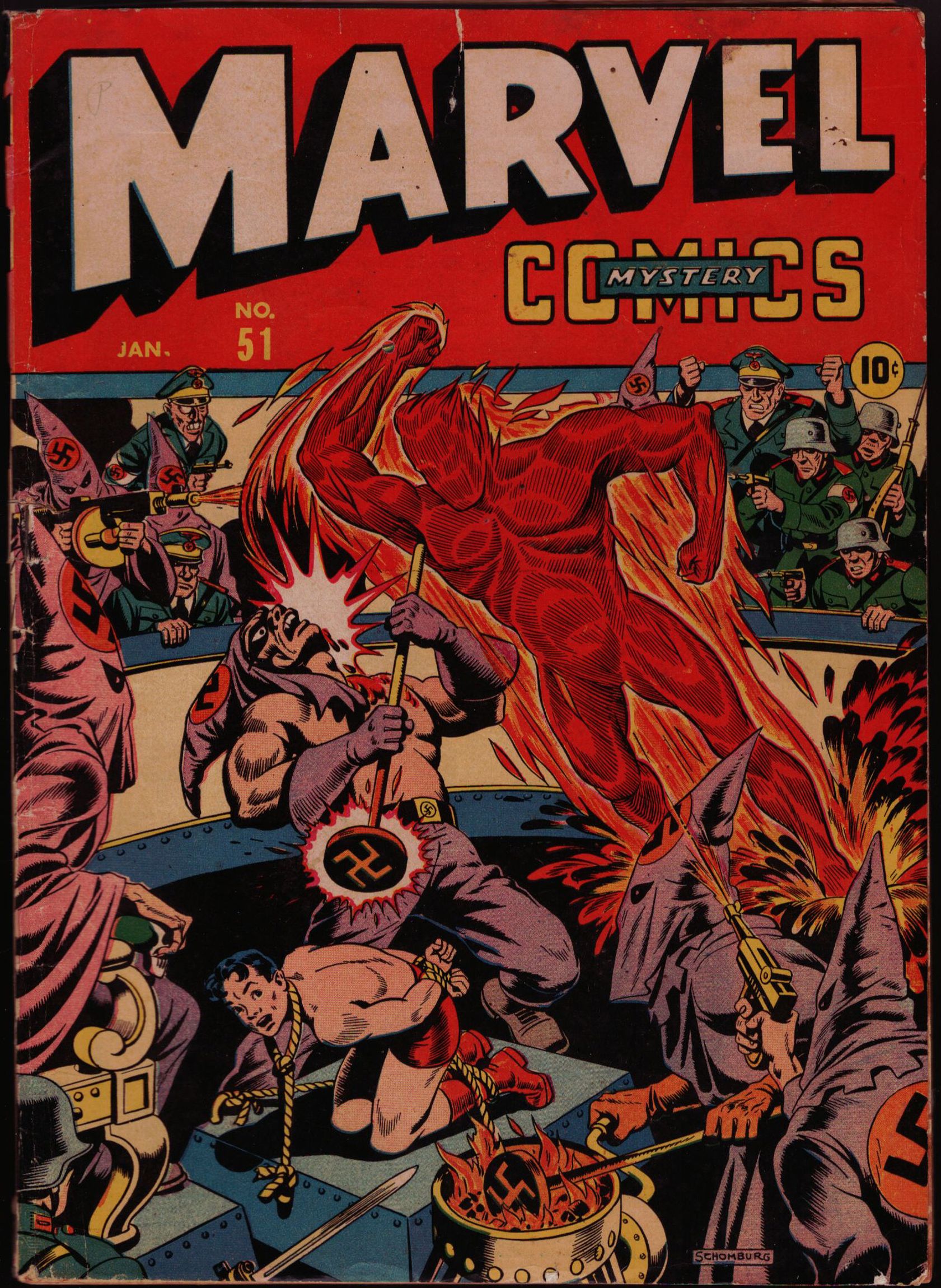 Read online Marvel Mystery Comics comic -  Issue #51 - 1