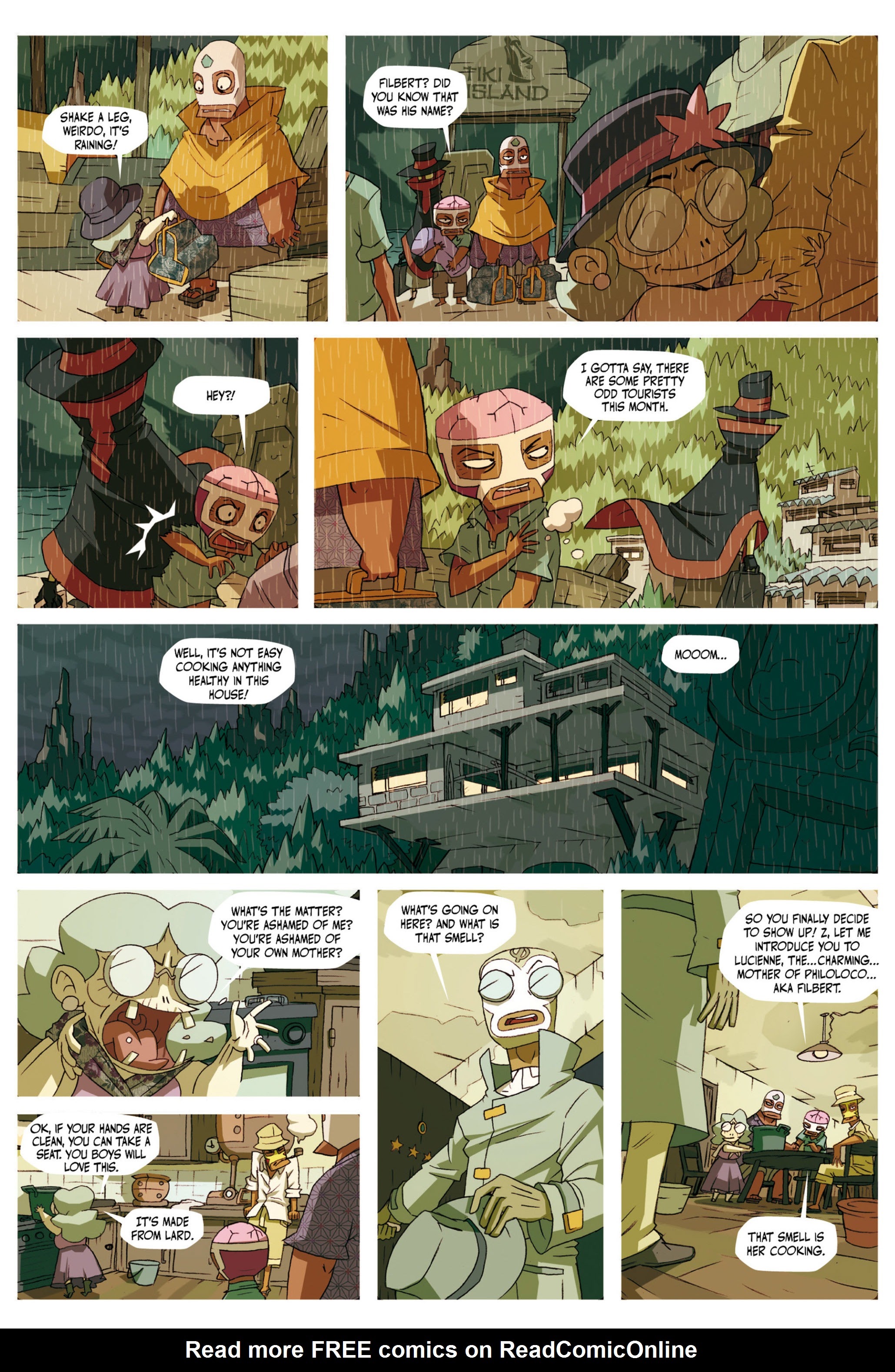Read online The Tikitis comic -  Issue #1 - 7