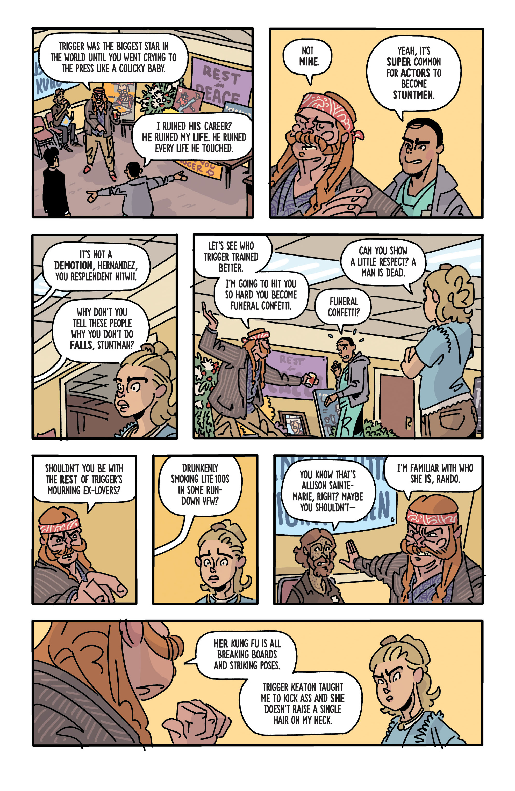 Read online The Six Sidekicks of Trigger Keaton comic -  Issue #1 - 14