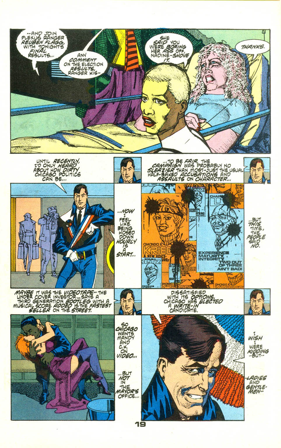 Read online American Flagg! comic -  Issue #22 - 21