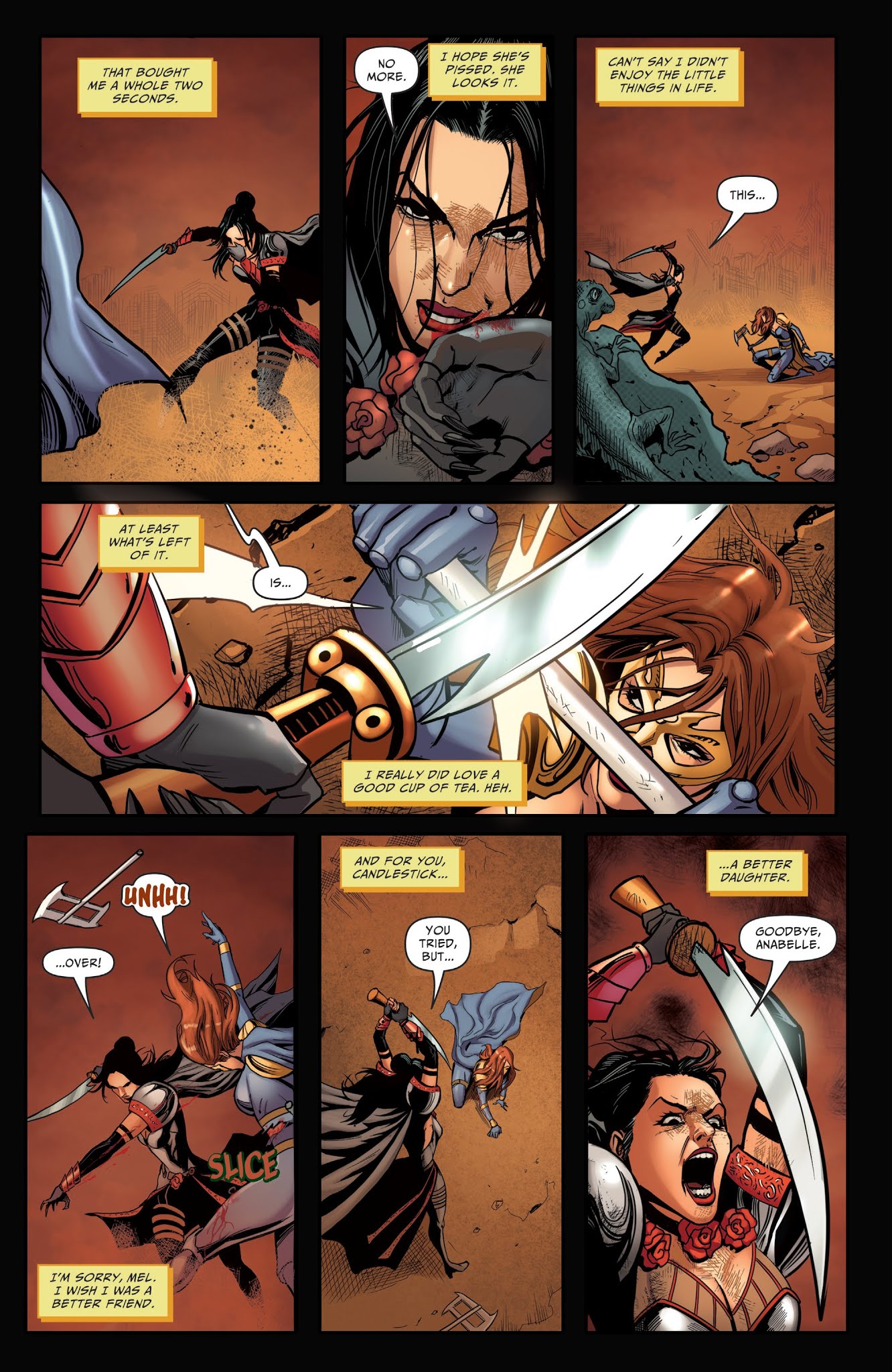 Read online Belle: Beast Hunter comic -  Issue #6 - 12